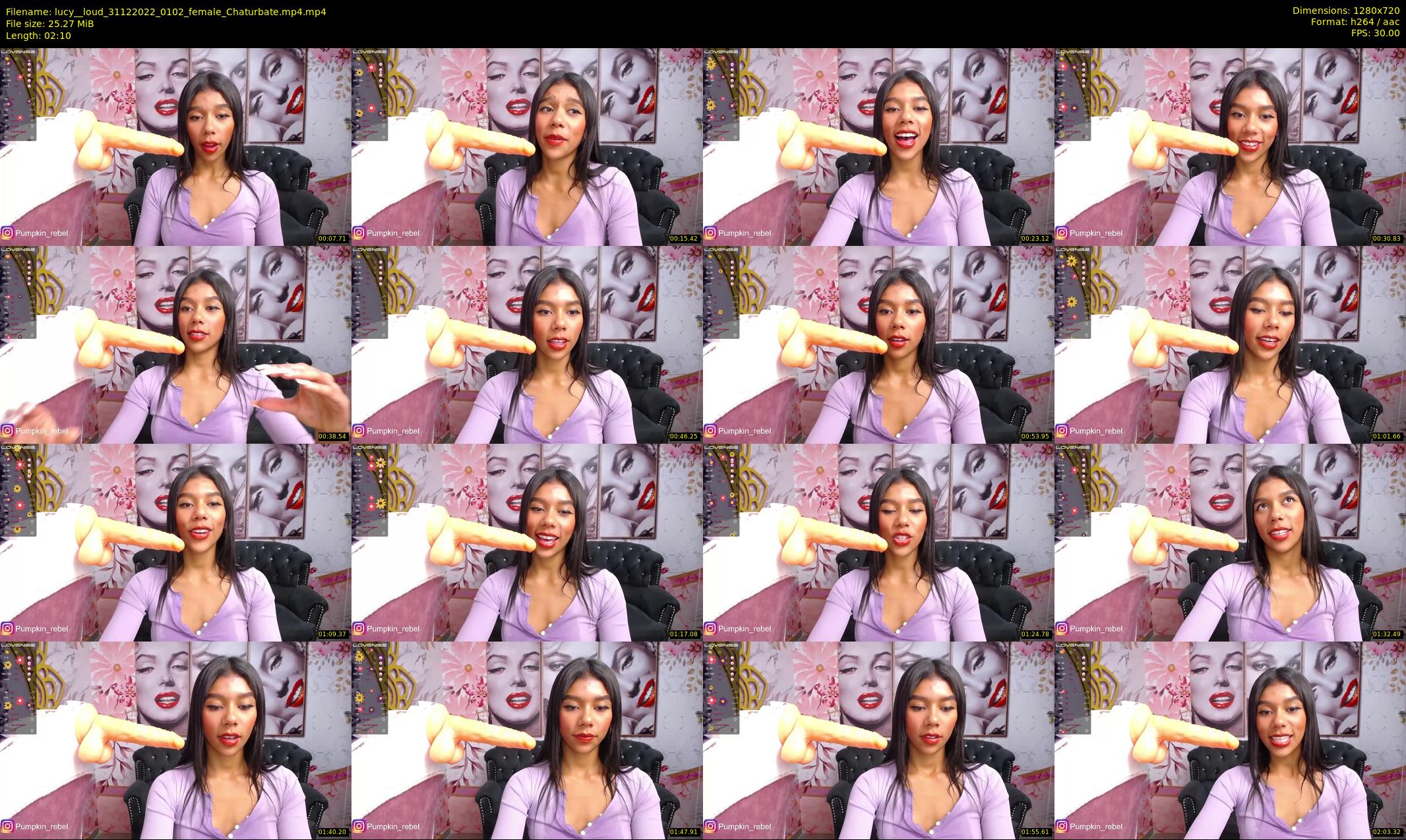 lucy__loud — 3 minute Chaturbate female cam show recording, 720p, Dec 31, 2022