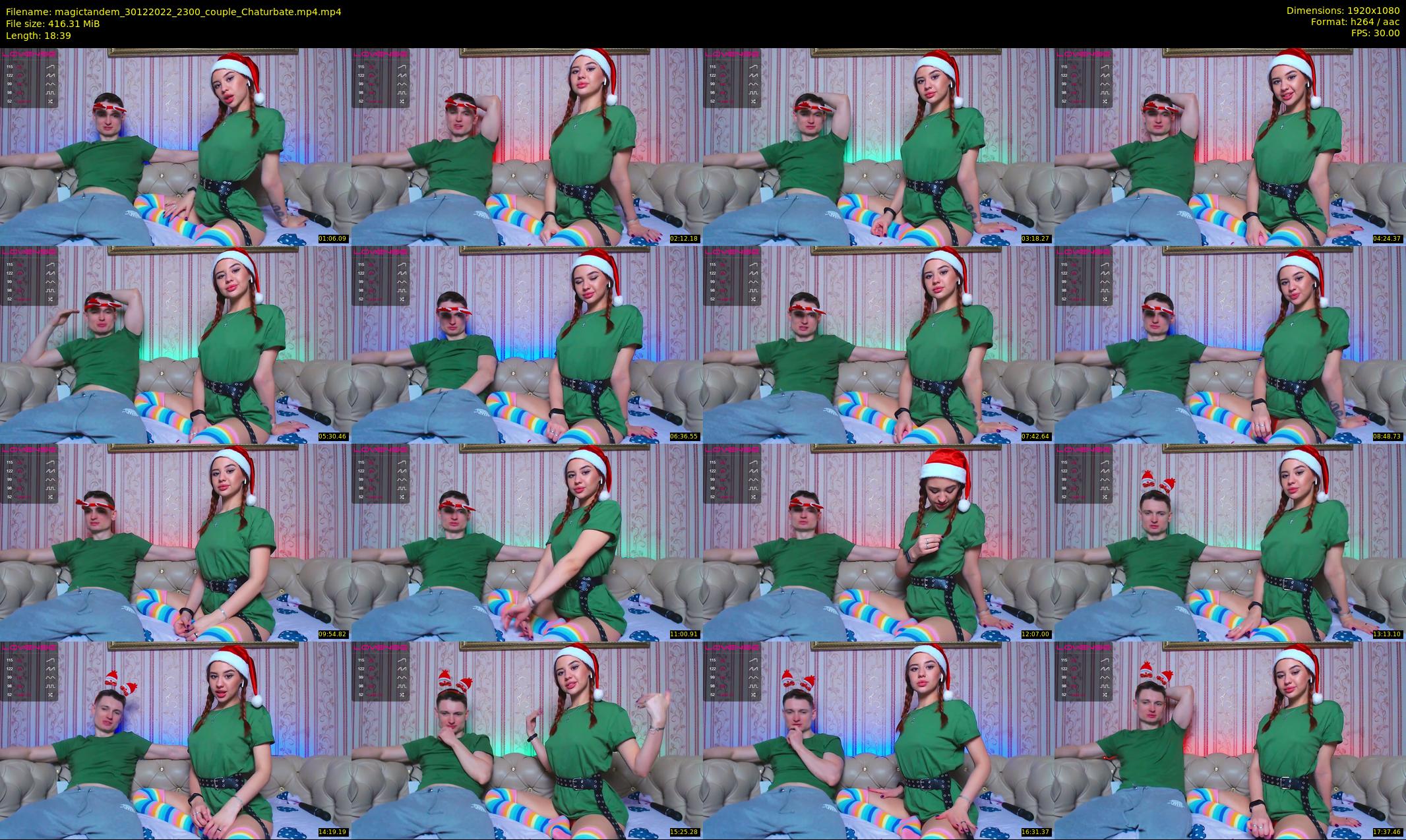 magictandem — 19 minute Chaturbate couple cam show recording, 1080p, Dec 30, 2022