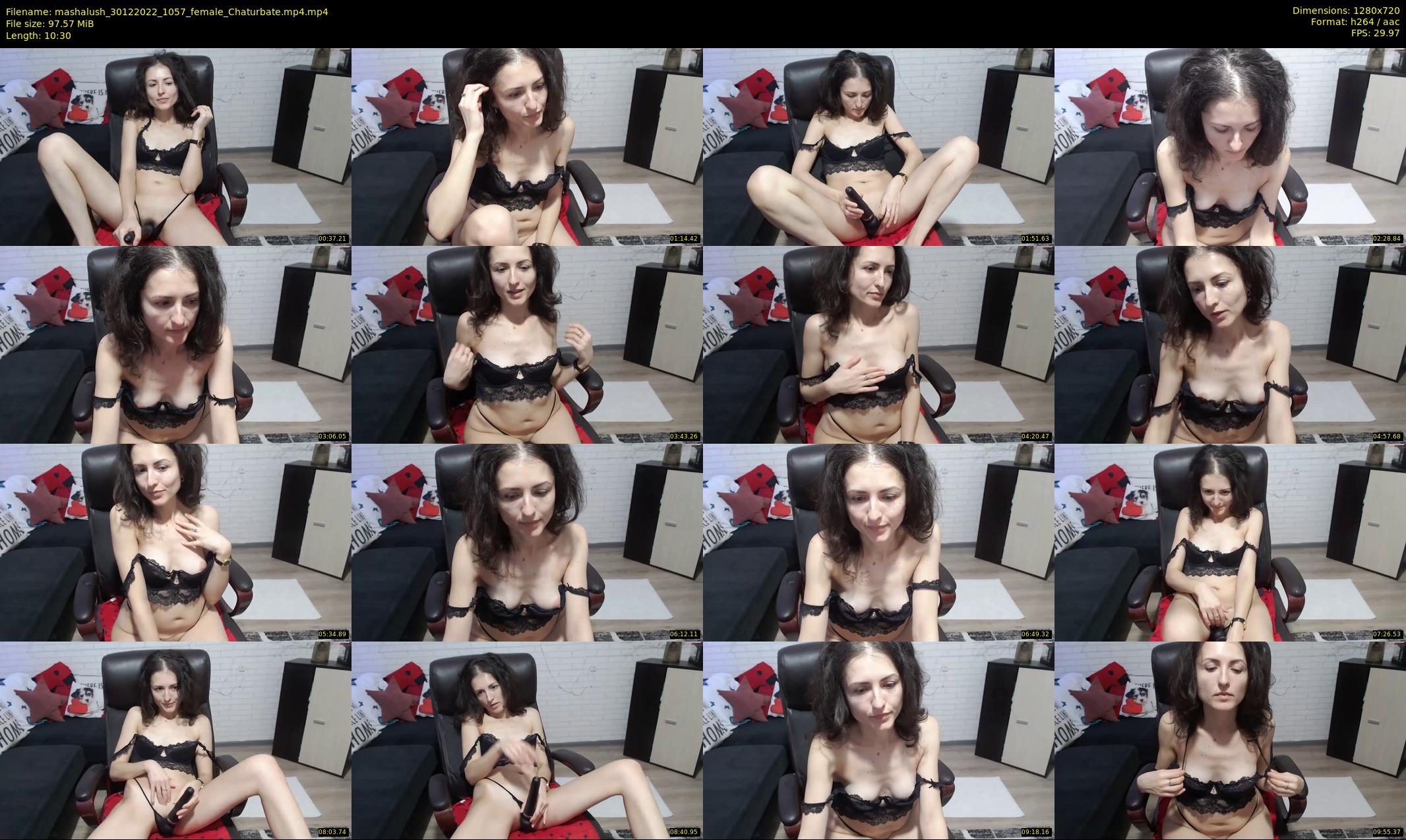 mashalush — 11 minute Chaturbate female cam show recording, 720p, Dec 30, 2022
