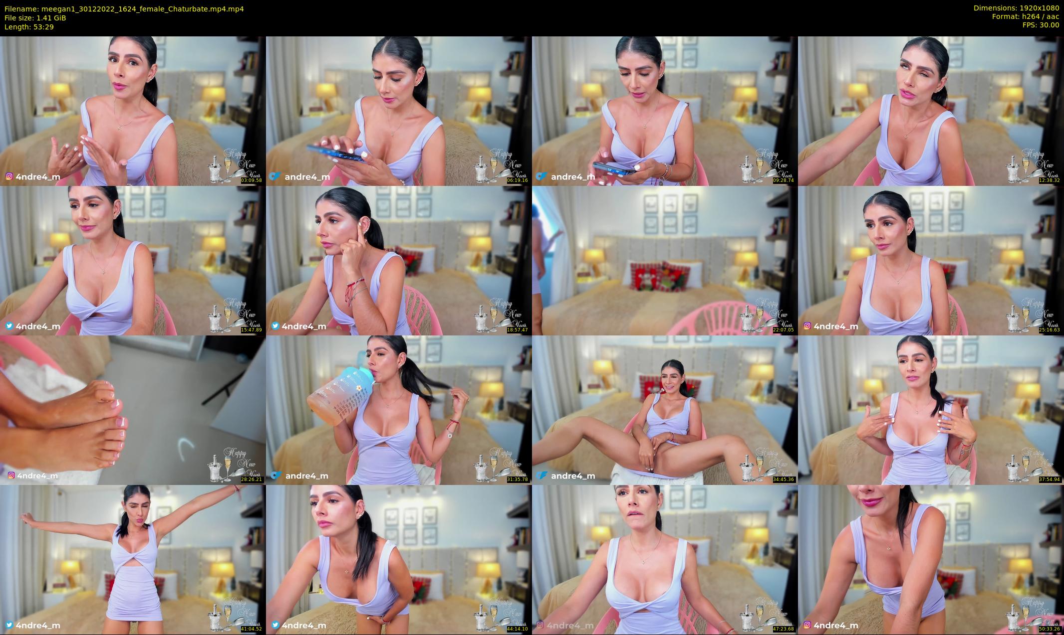 meegan1 — 54 minute Chaturbate female cam show recording, 1080p, Dec 30, 2022