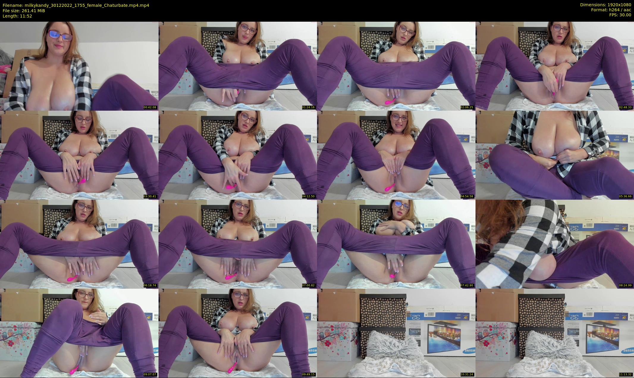 milkykandy — 12 minute Chaturbate female cam show recording, 1080p, Dec 30, 2022