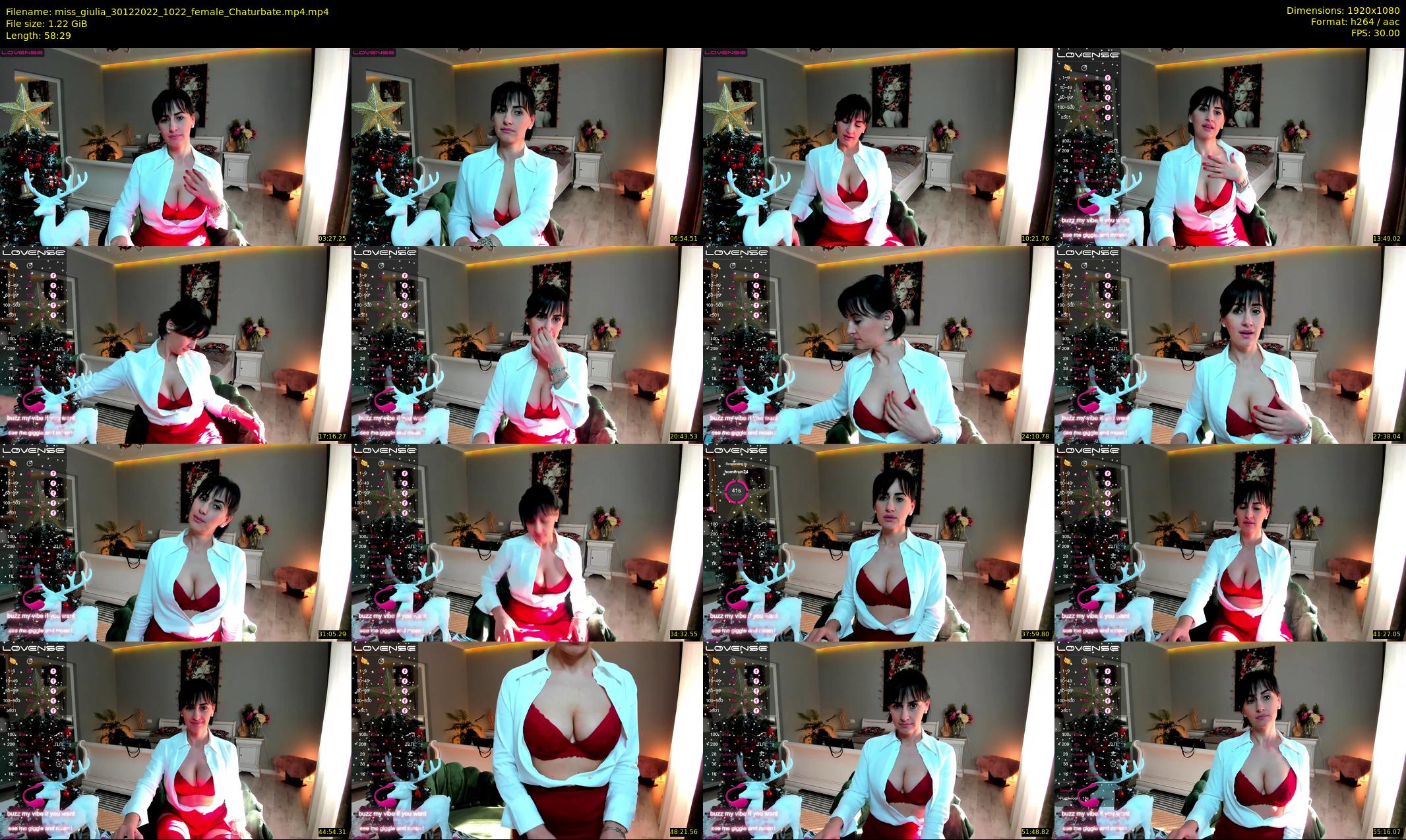 miss_giulia — 59 minute Chaturbate female cam show recording, 1080p, Dec 30, 2022