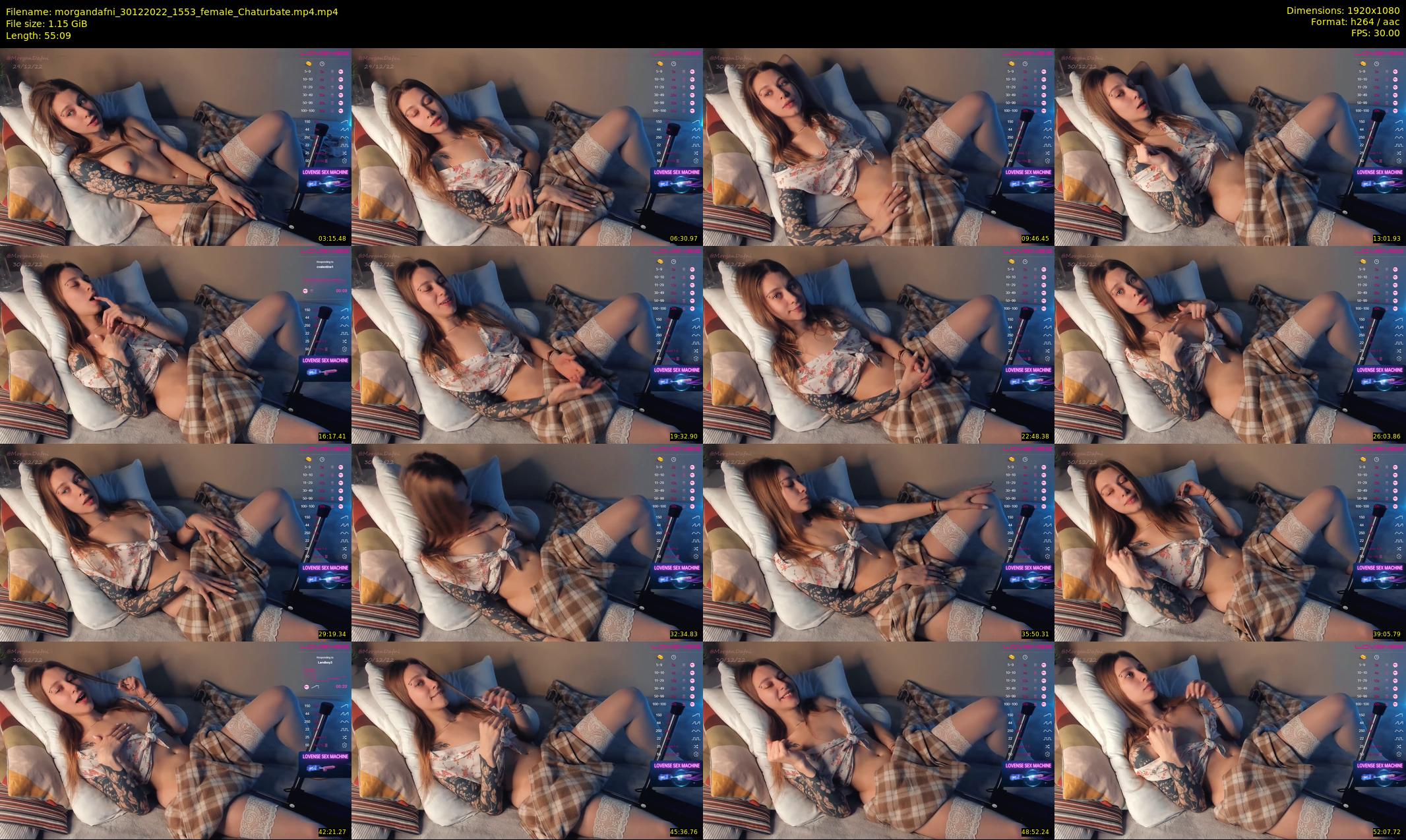 morgandafni — 56 minute Chaturbate couple cam show recording, 1080p, Dec 30, 2022