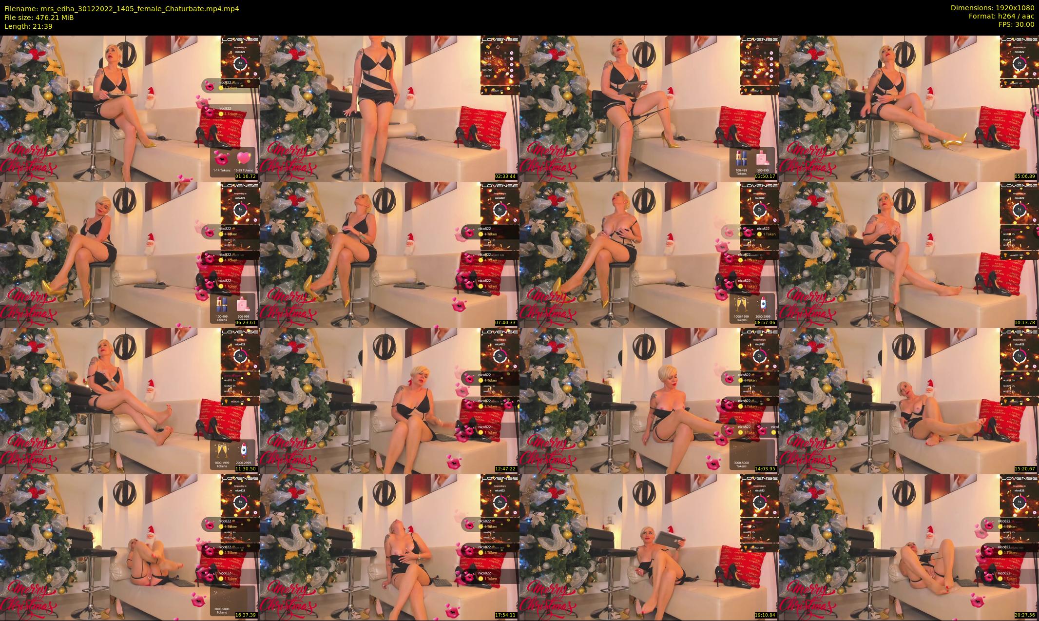 mrs_edha — 22 minute Chaturbate female cam show recording, 1080p, Dec 30, 2022