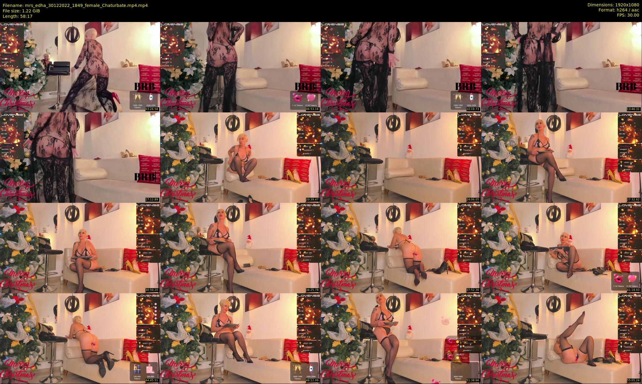 mrs_edha — 59 minute Chaturbate female cam show recording, 1080p, Dec 30, 2022