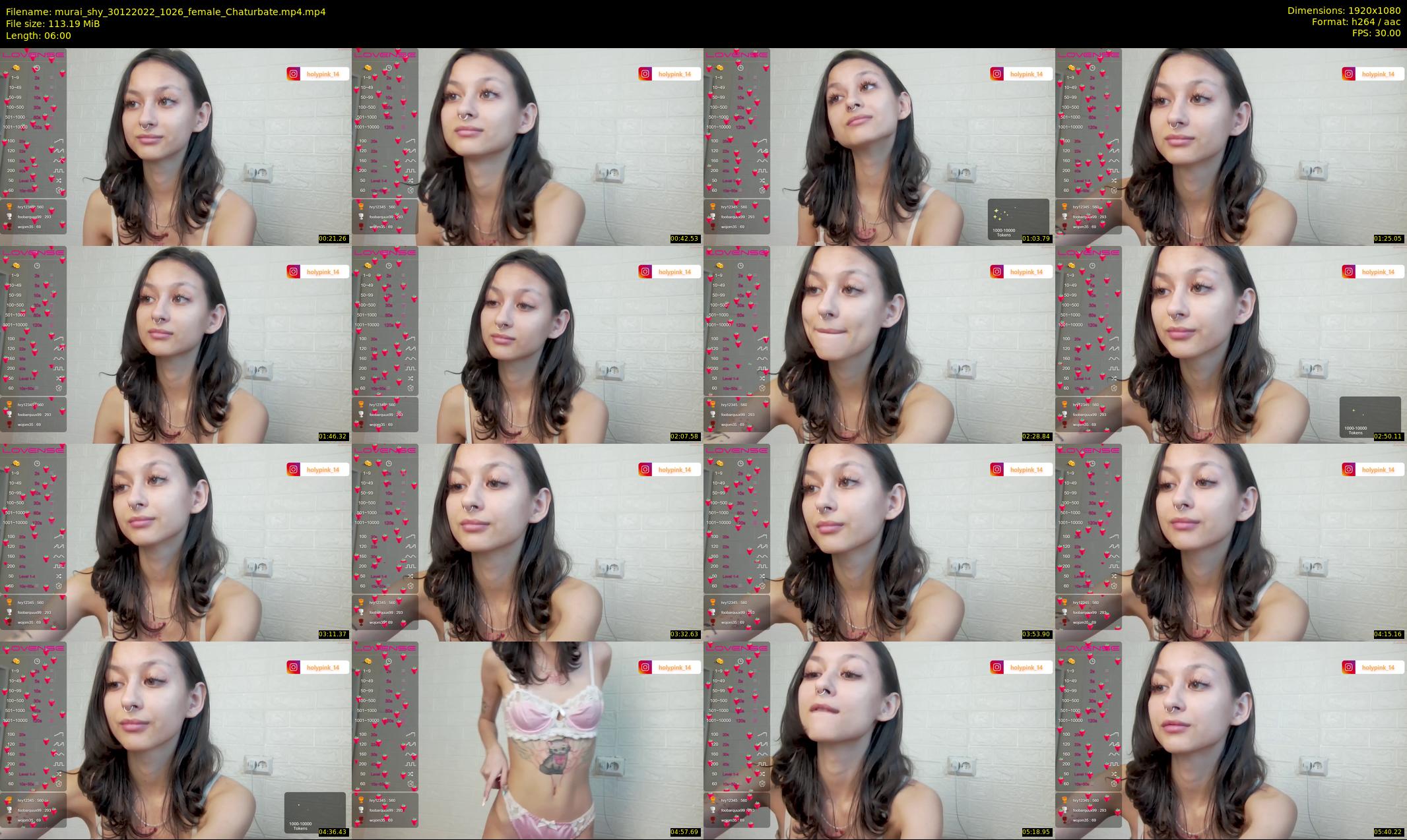 murai_shy — 6 minute Chaturbate female cam show recording, 1080p, Dec 30, 2022