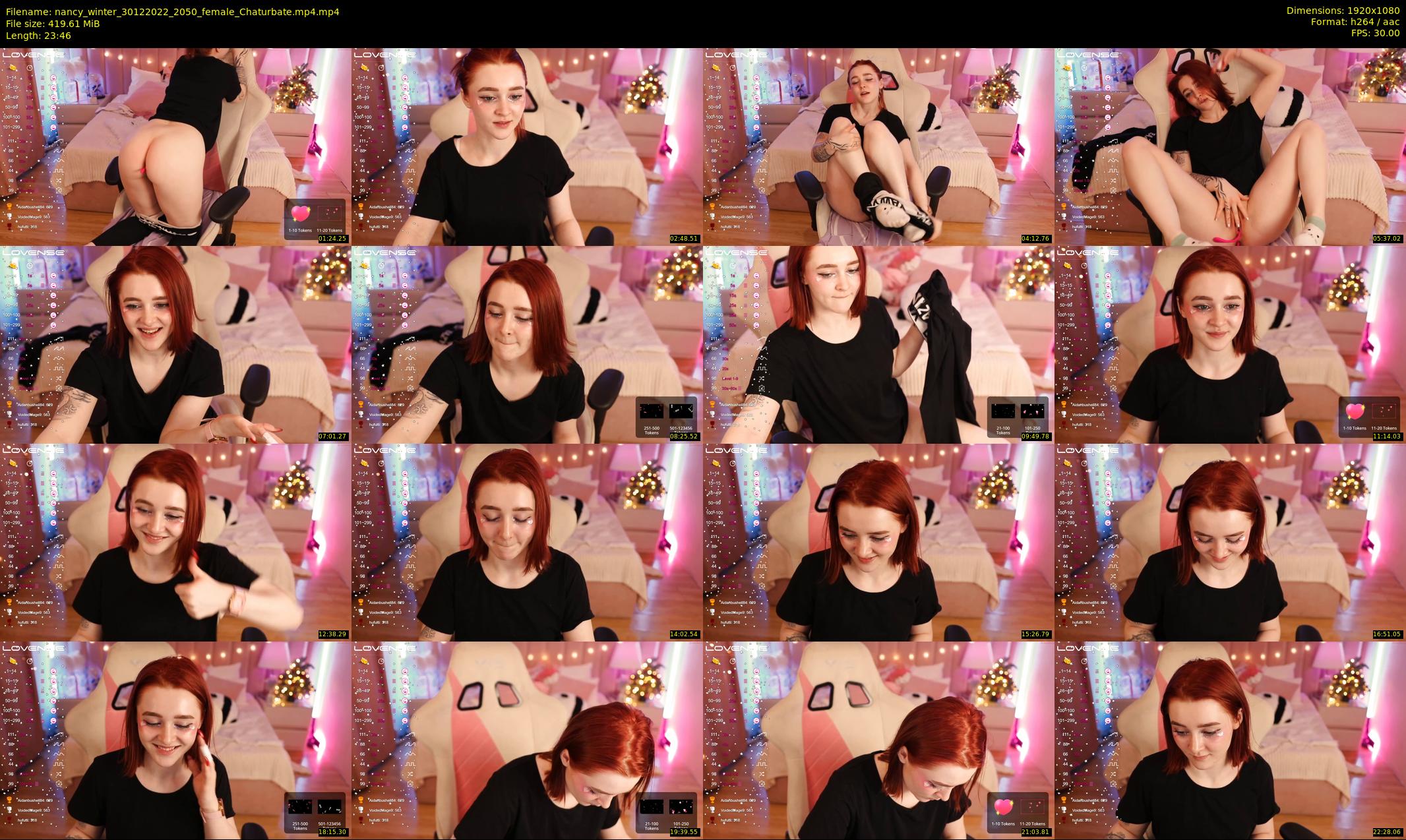nancy_winter — 24 minute Chaturbate female cam show recording, 1080p, Dec 30, 2022