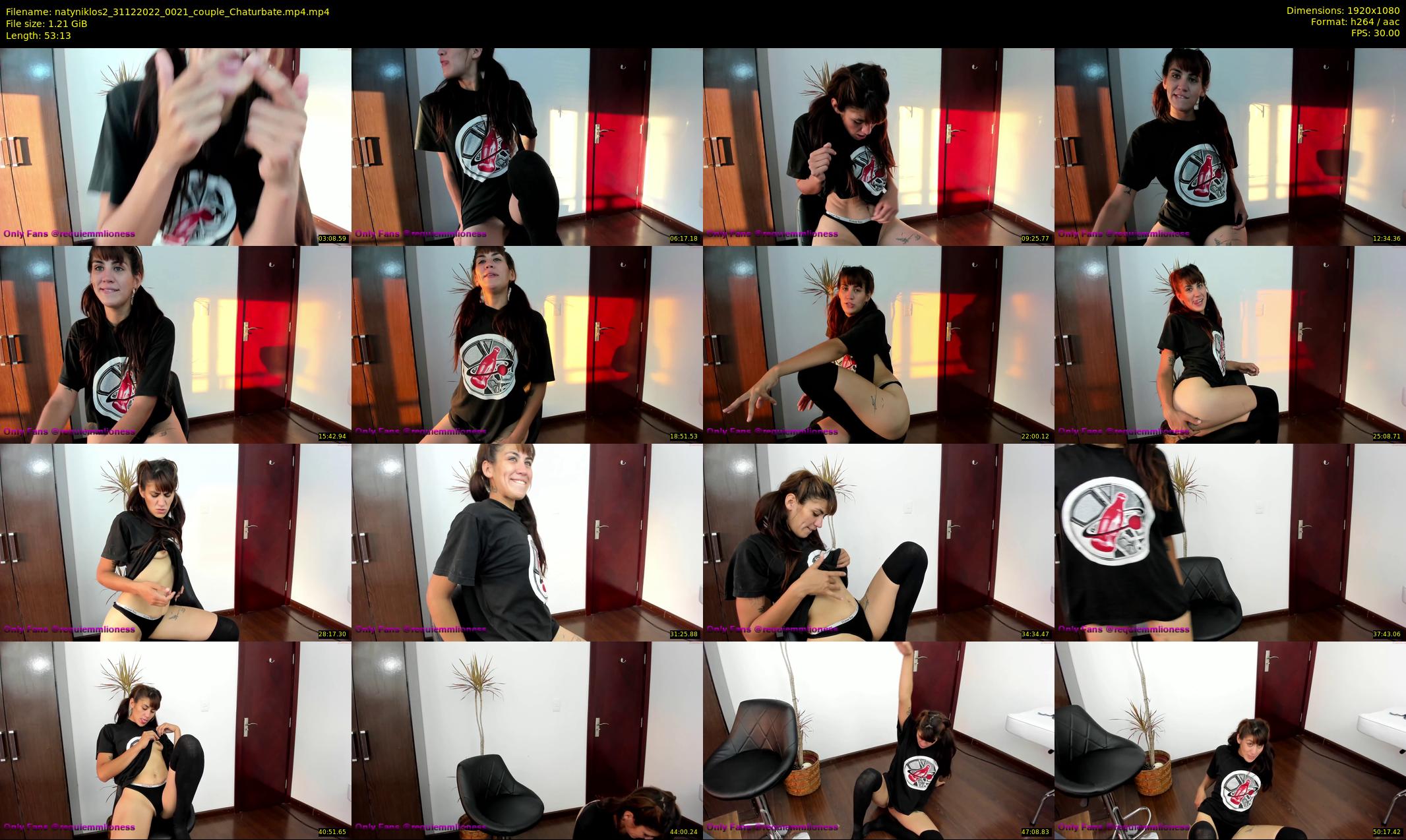 natyniklos2 — 54 minute Chaturbate couple cam show recording, 1080p, Dec 31, 2022