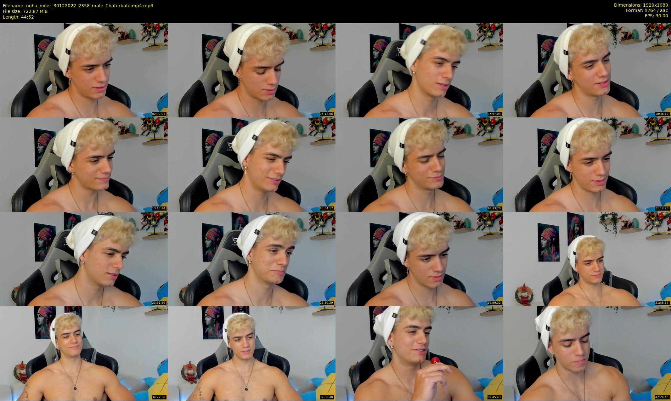 noha_miler — 45 minute Chaturbate male cam show recording, 1080p, Dec 30, 2022