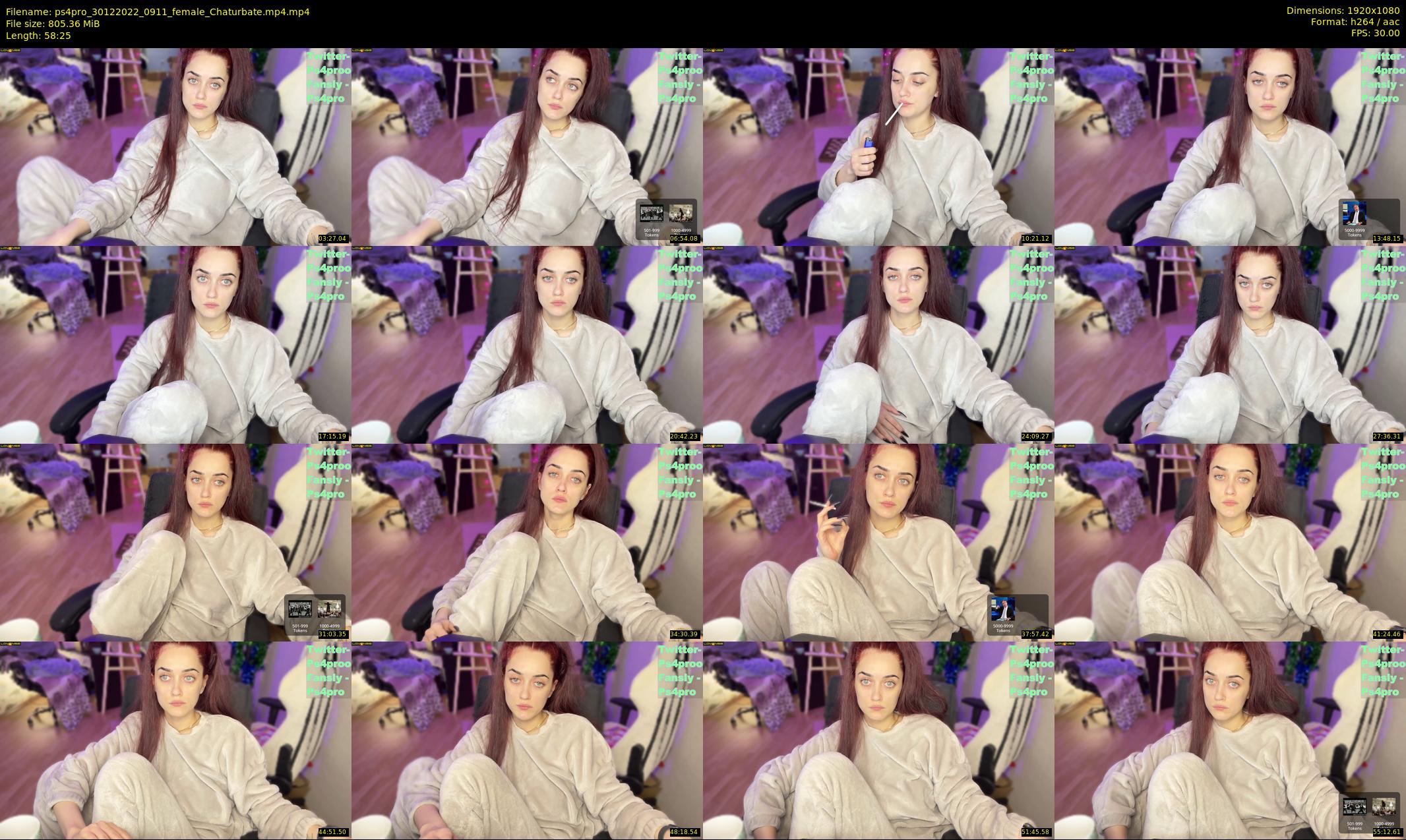 ps4pro — 59 minute Chaturbate female cam show recording, 1080p, Dec 30, 2022