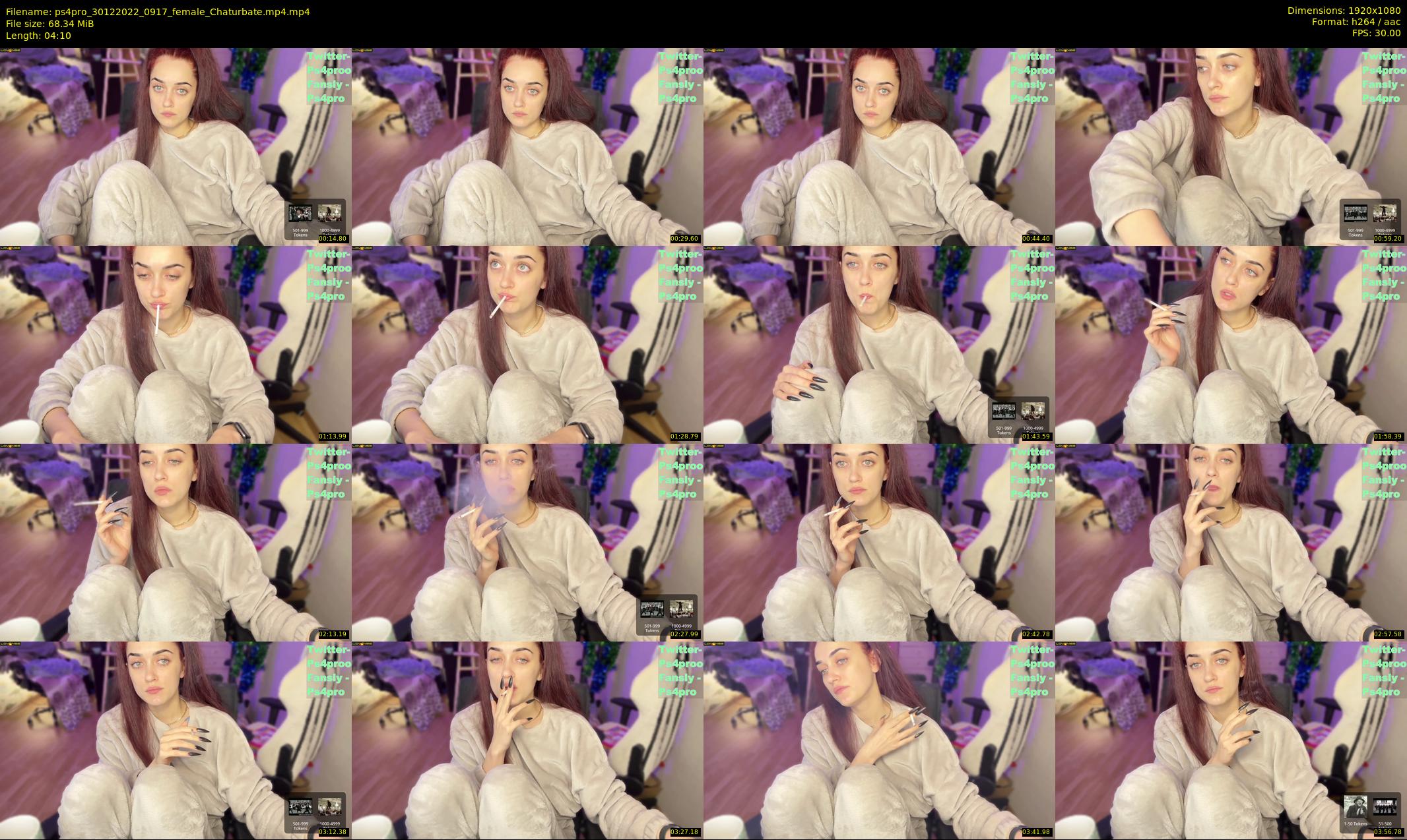 ps4pro — 5 minute Chaturbate female cam show recording, 1080p, Dec 30, 2022