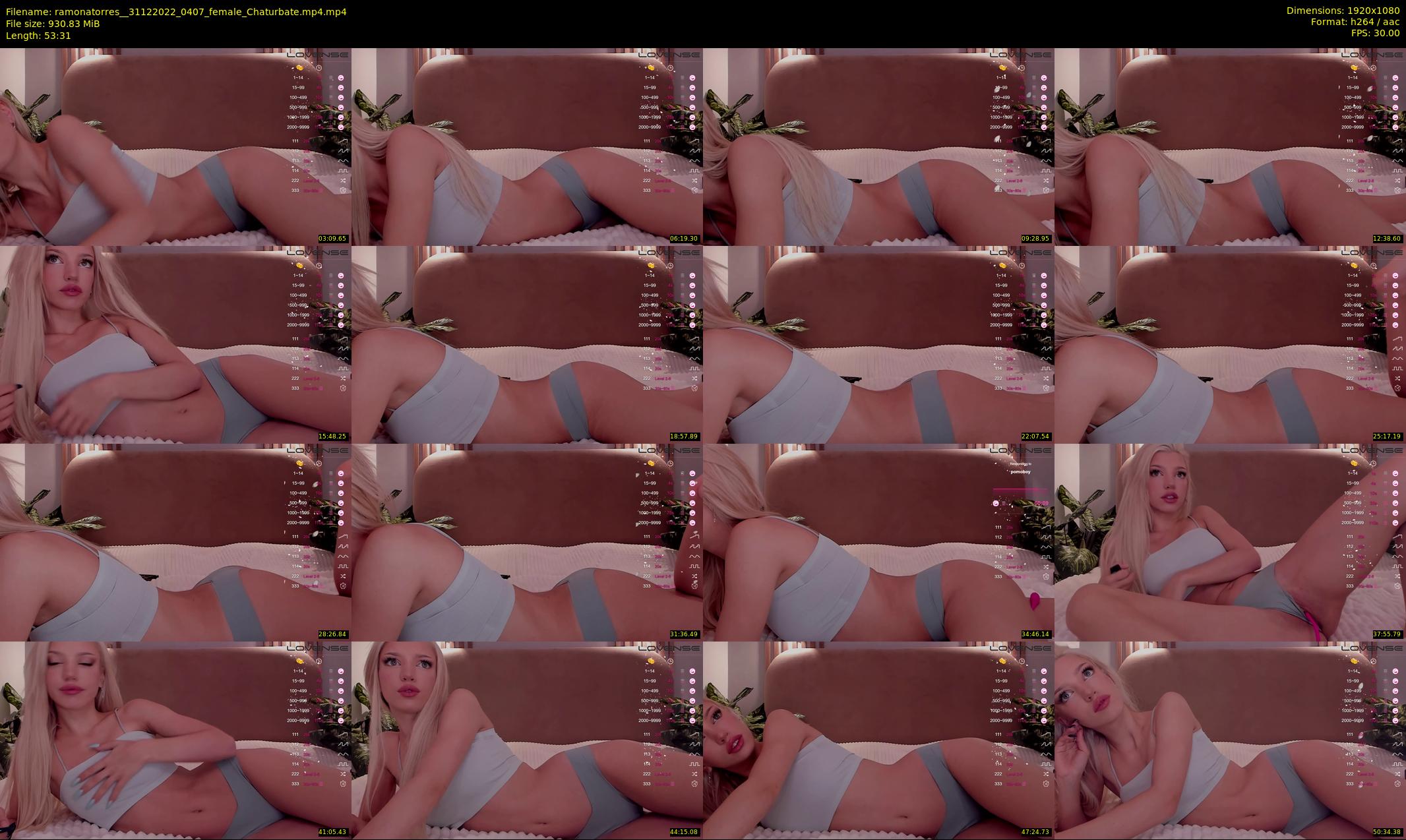 ramonatorres_ — 54 minute Chaturbate female cam show recording, 1080p, Dec 31, 2022
