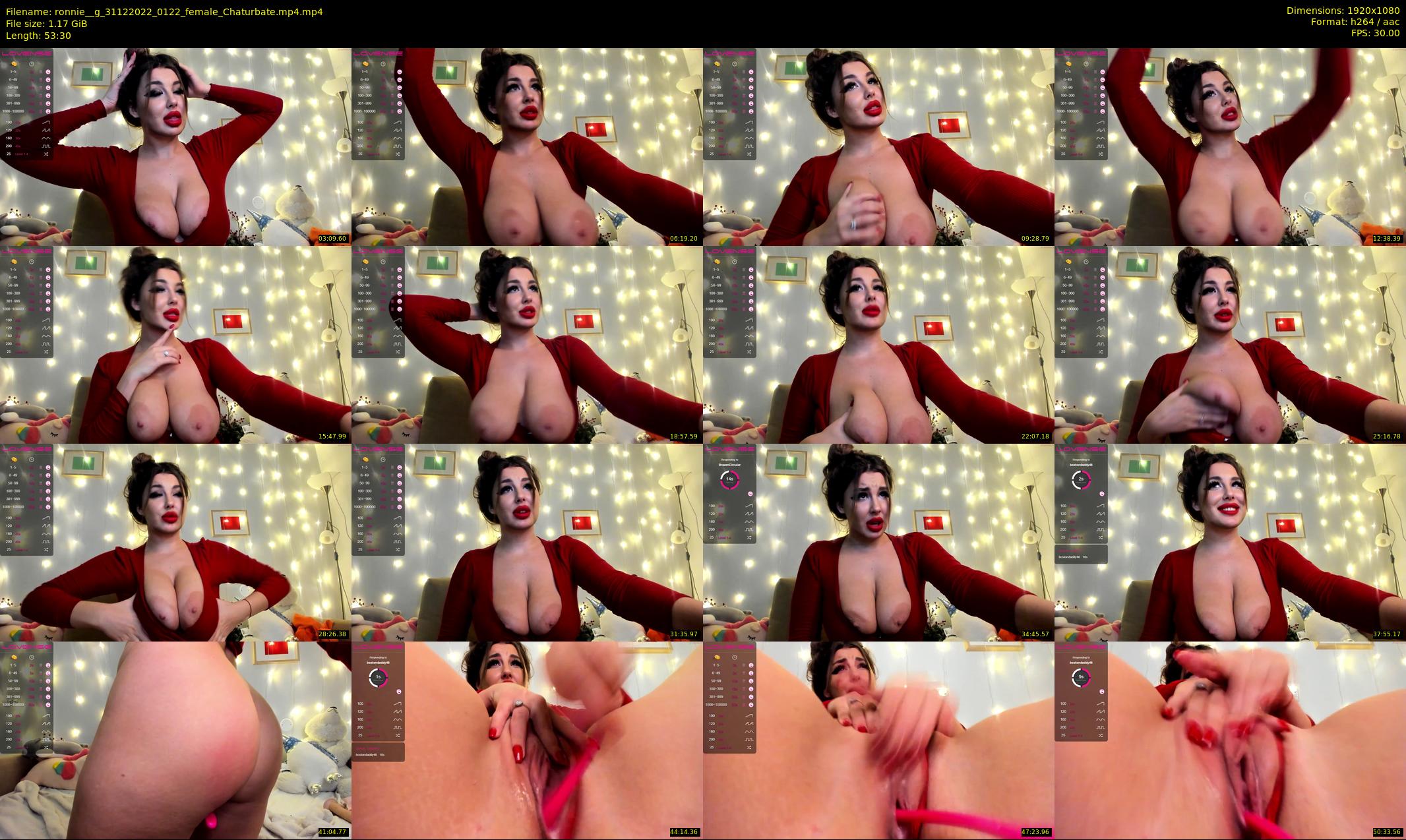 ronnie__g — 54 minute Chaturbate female cam show recording, 1080p, Dec 31, 2022