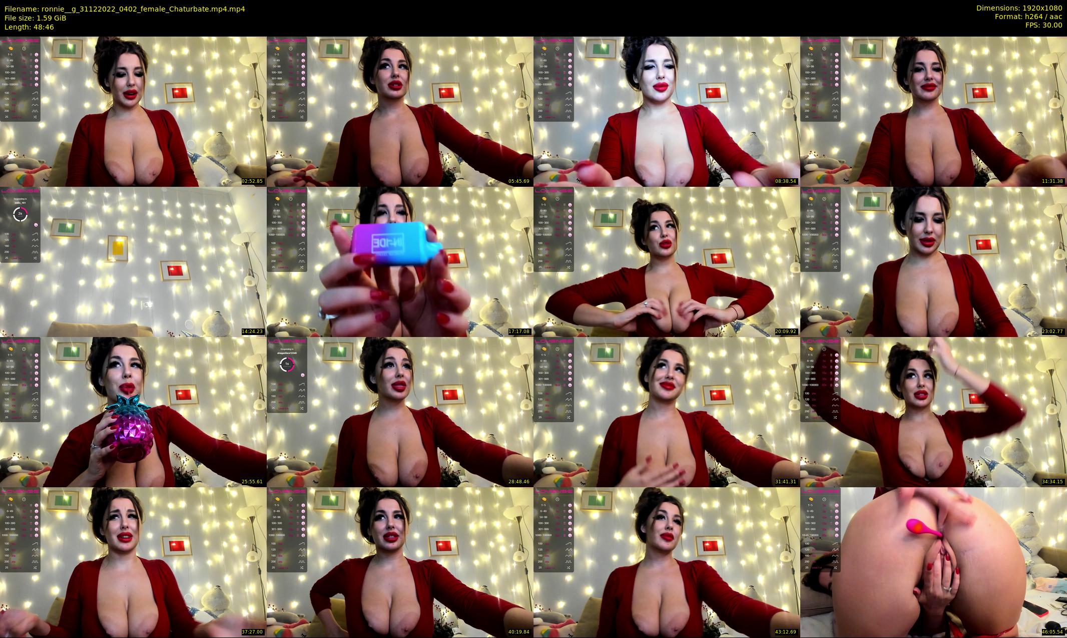 ronnie__g — 49 minute Chaturbate female cam show recording, 1080p, Dec 31, 2022