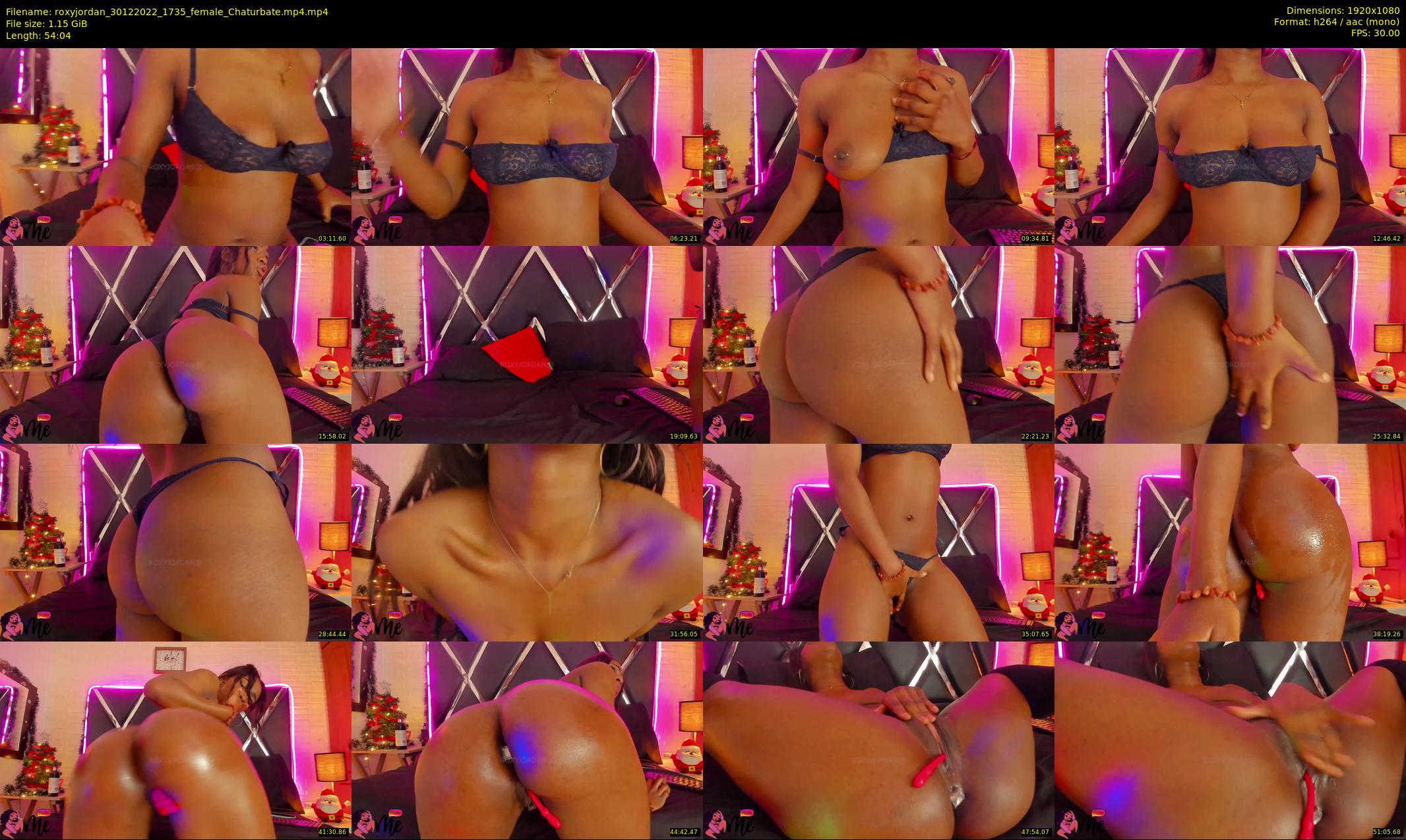 roxyjordan — 55 minute Chaturbate female cam show recording, 1080p, Dec 30, 2022
