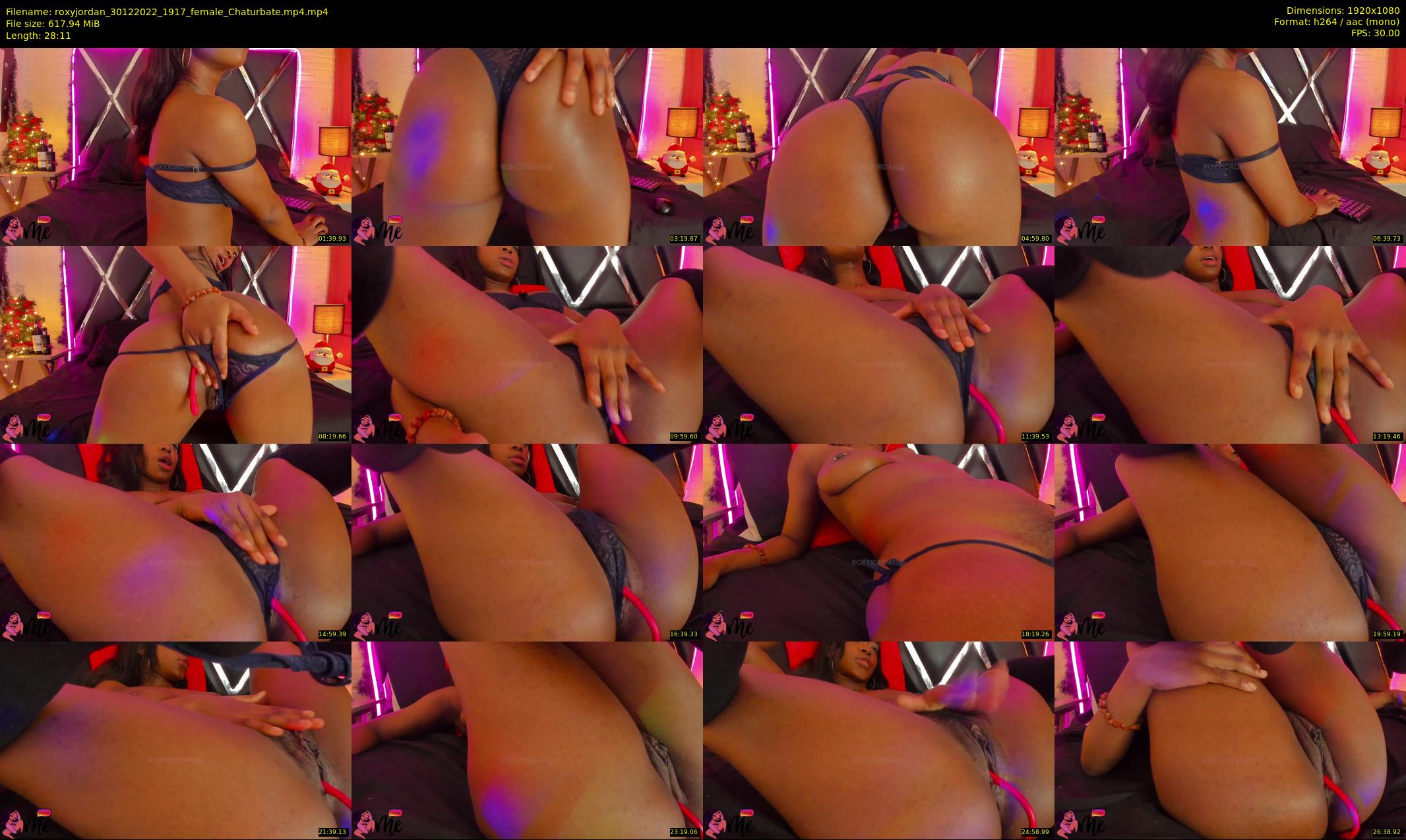 roxyjordan — 29 minute Chaturbate female cam show recording, 1080p, Dec 30, 2022
