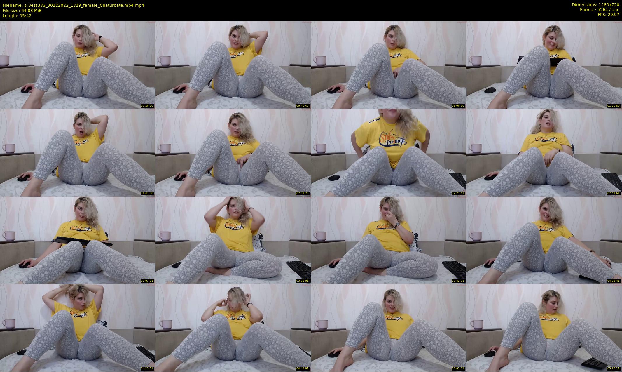 silvess333 — 6 minute Chaturbate female cam show recording, 720p, Dec 30, 2022