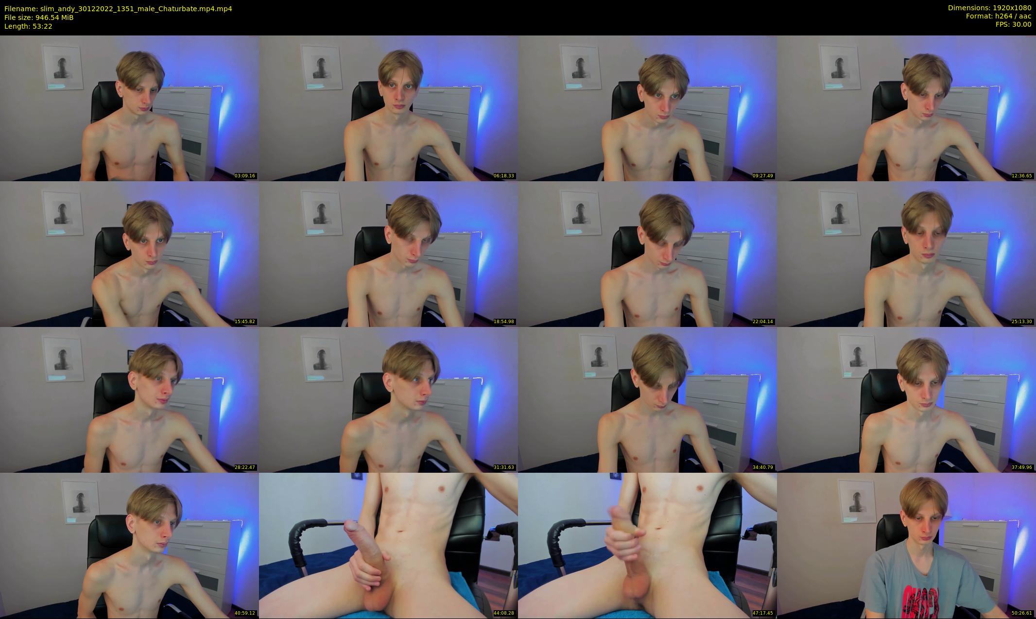 slim_andy — 54 minute Chaturbate male cam show recording, 1080p, Dec 30, 2022