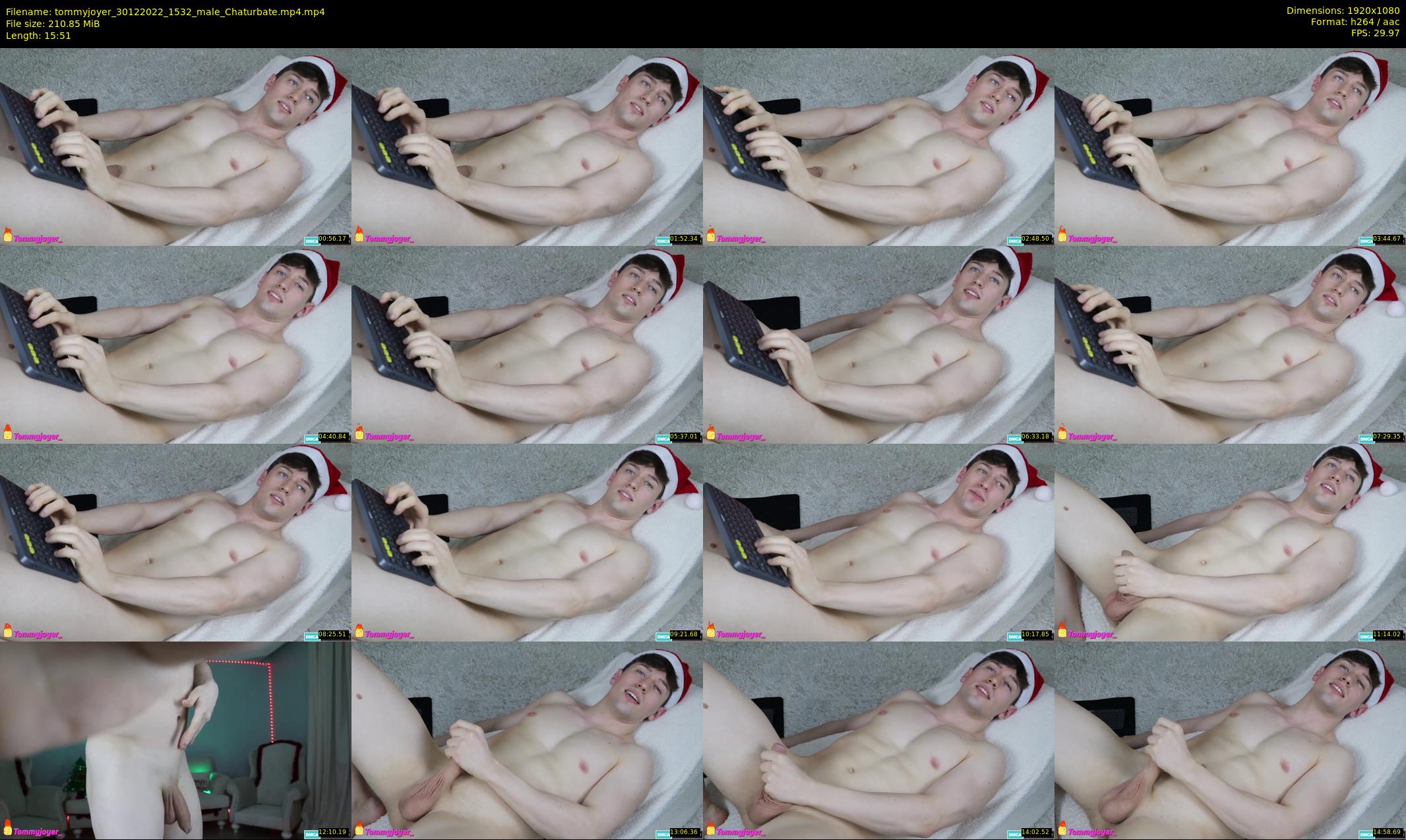 tommyjoyer — 16 minute Chaturbate male cam show recording, 1080p, Dec 30, 2022
