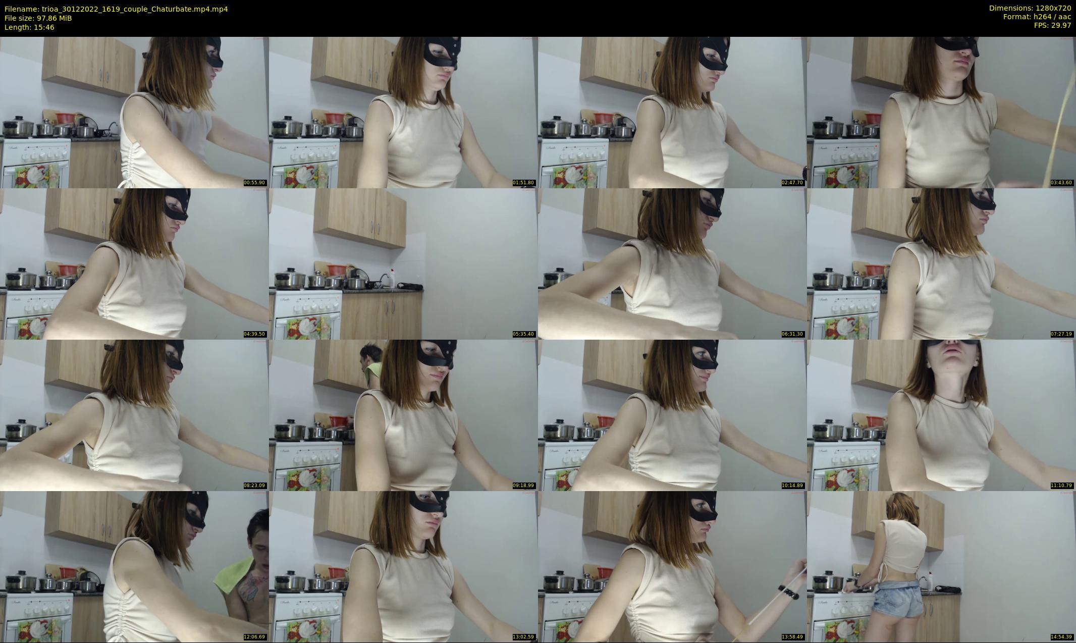 trioa — 16 minute Chaturbate couple cam show recording, 720p, Dec 30, 2022