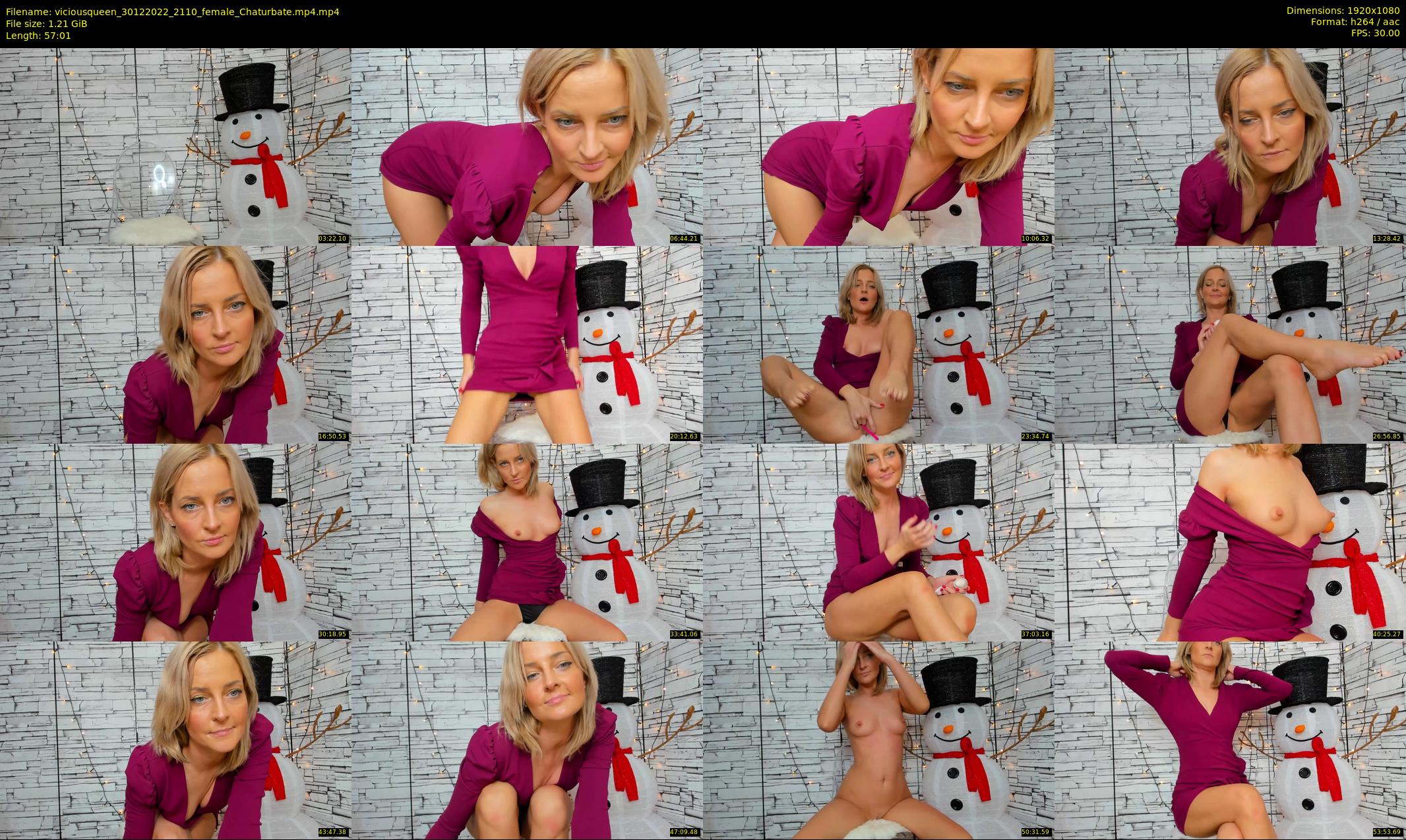 viciousqueen — 58 minute Chaturbate female cam show recording, 1080p, Dec 30, 2022