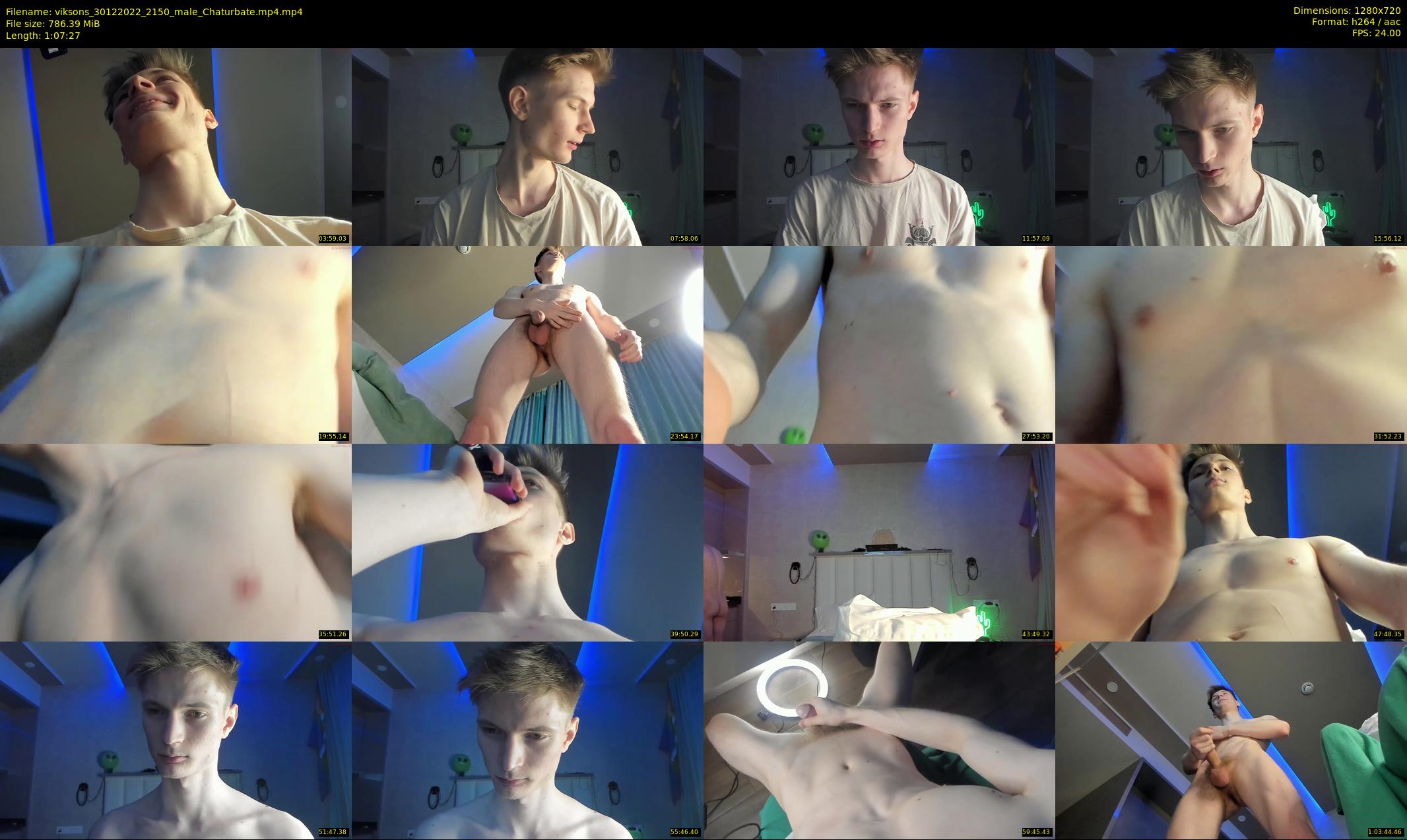 viksons — 68 minute Chaturbate male cam show recording, 720p, Dec 30, 2022