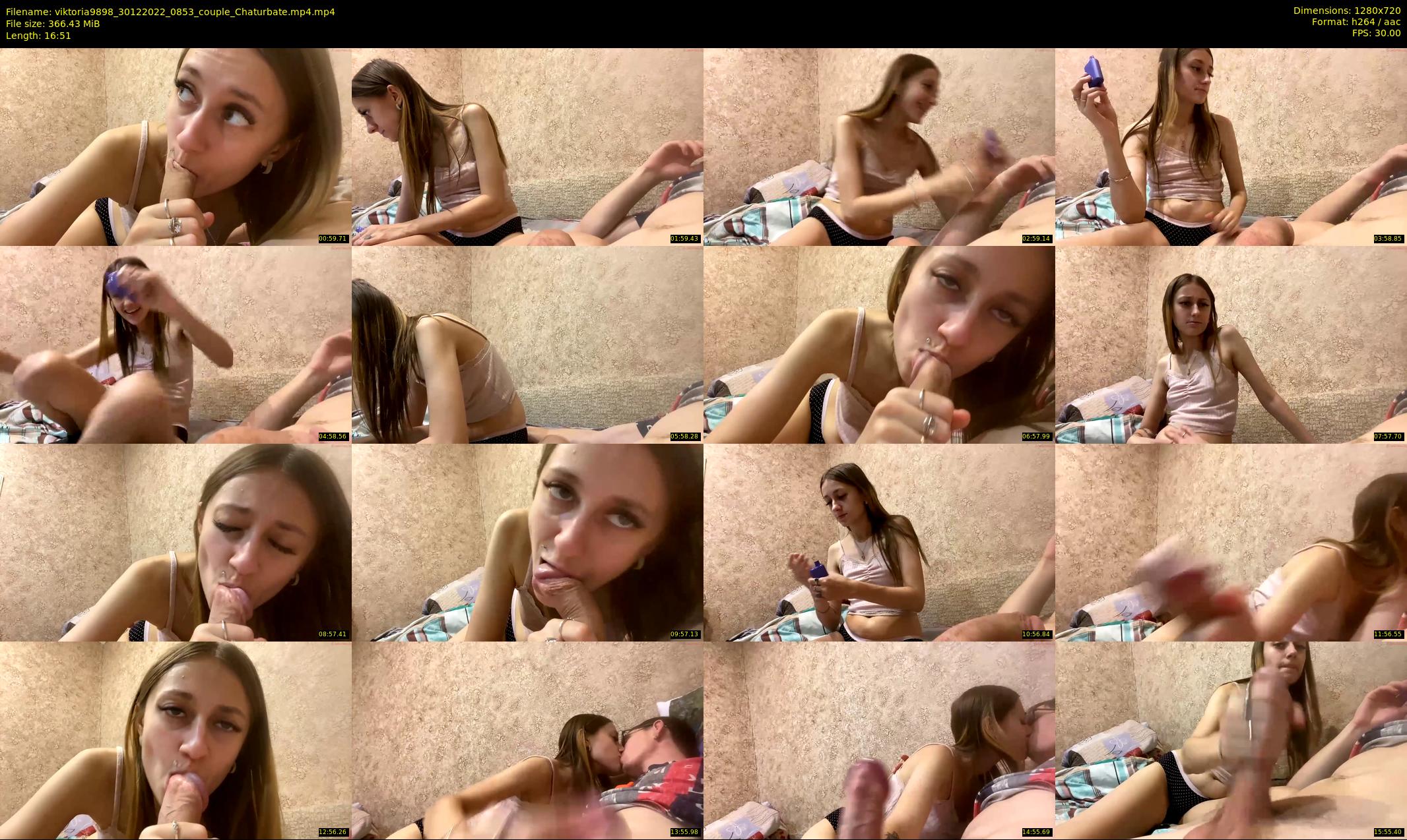viktoria9898 — 17 minute Chaturbate couple cam show recording, 720p, Dec 30, 2022