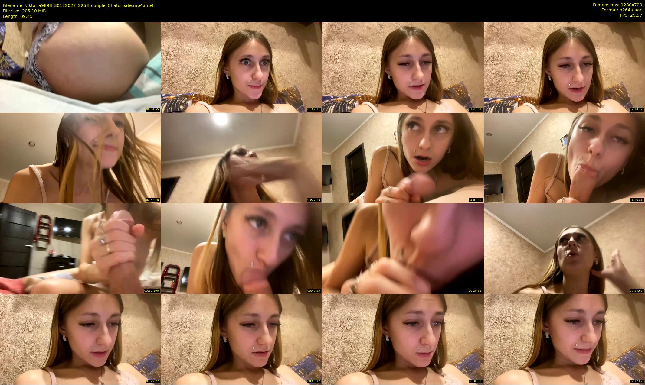 viktoria9898 — 10 minute Chaturbate couple cam show recording, 720p, Dec 30, 2022