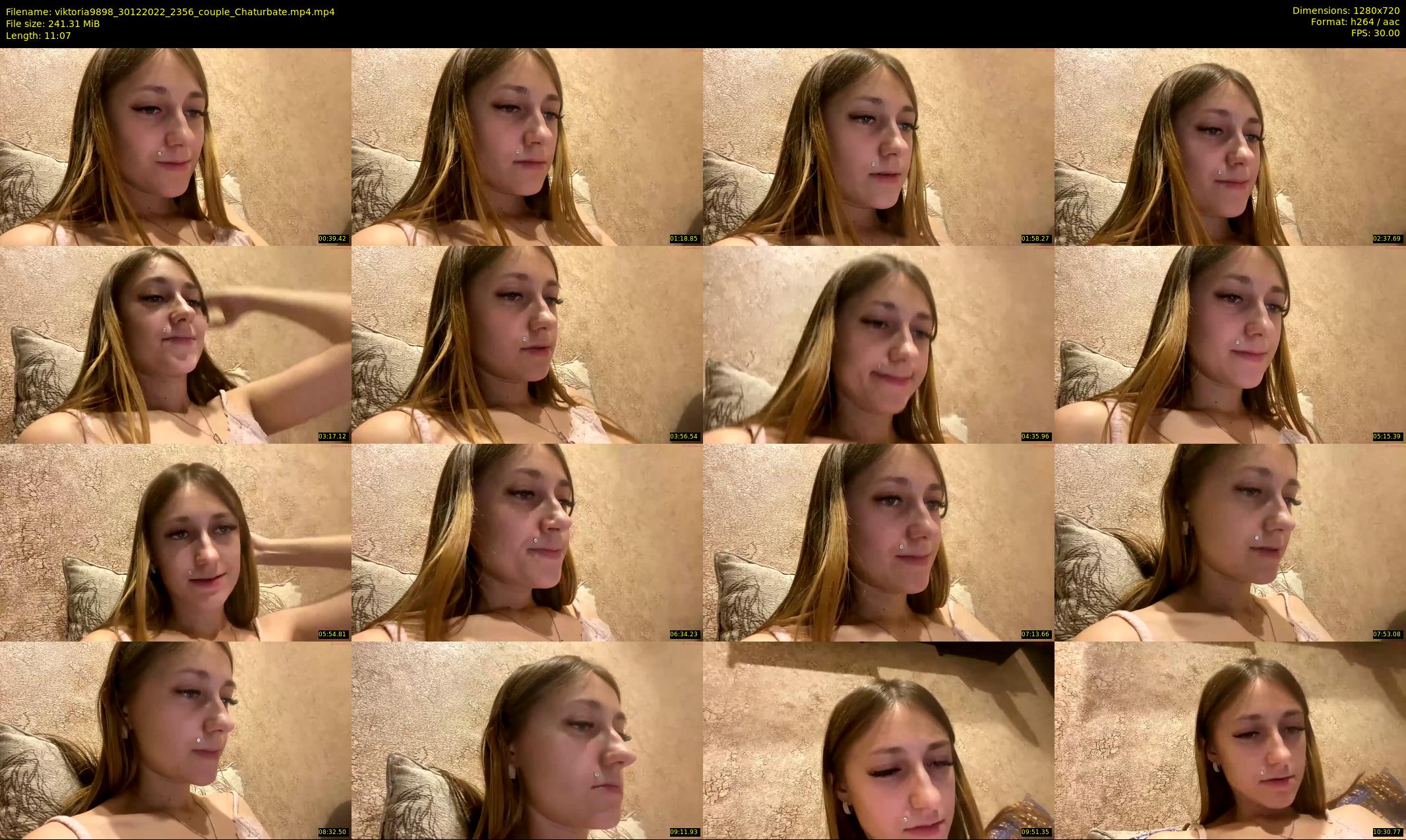 viktoria9898 — 12 minute Chaturbate couple cam show recording, 720p, Dec 30, 2022