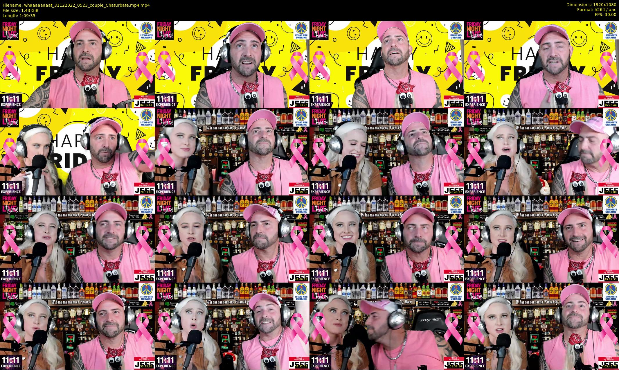 whaaaaaaaat — 70 minute Chaturbate couple cam show recording, 1080p, Dec 31, 2022