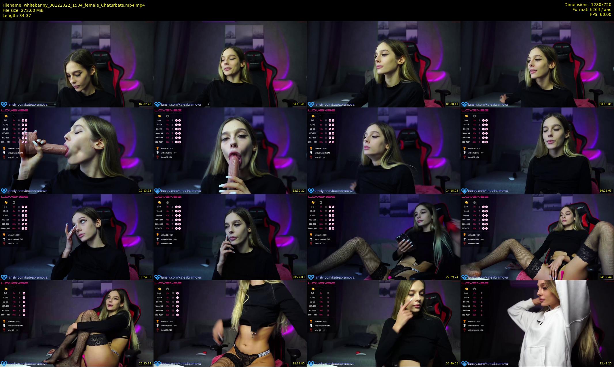 whitebanny — 35 minute Chaturbate couple cam show recording, 720p, Dec 30, 2022
