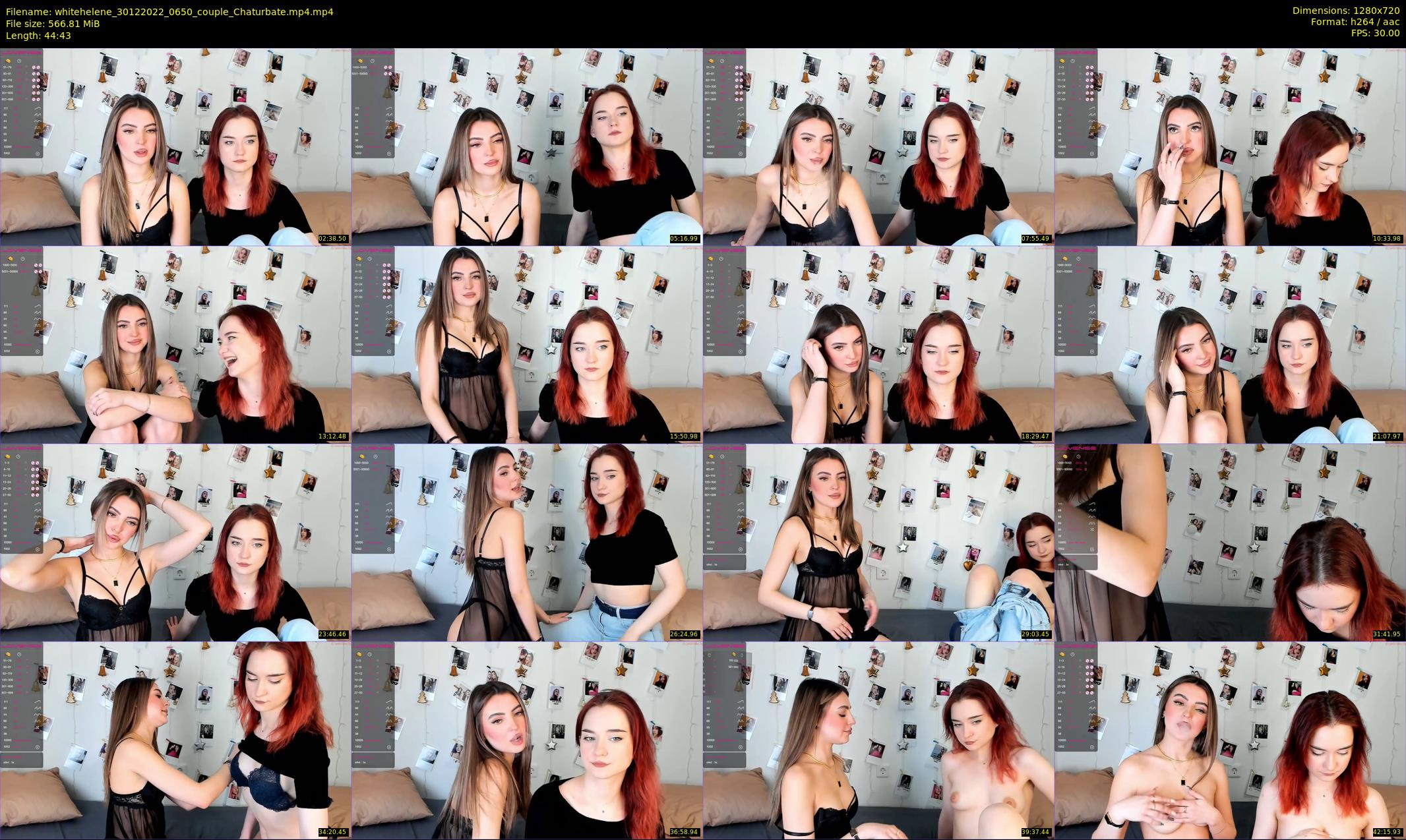 whitehelene — 45 minute Chaturbate female cam show recording, 720p, Dec 30, 2022