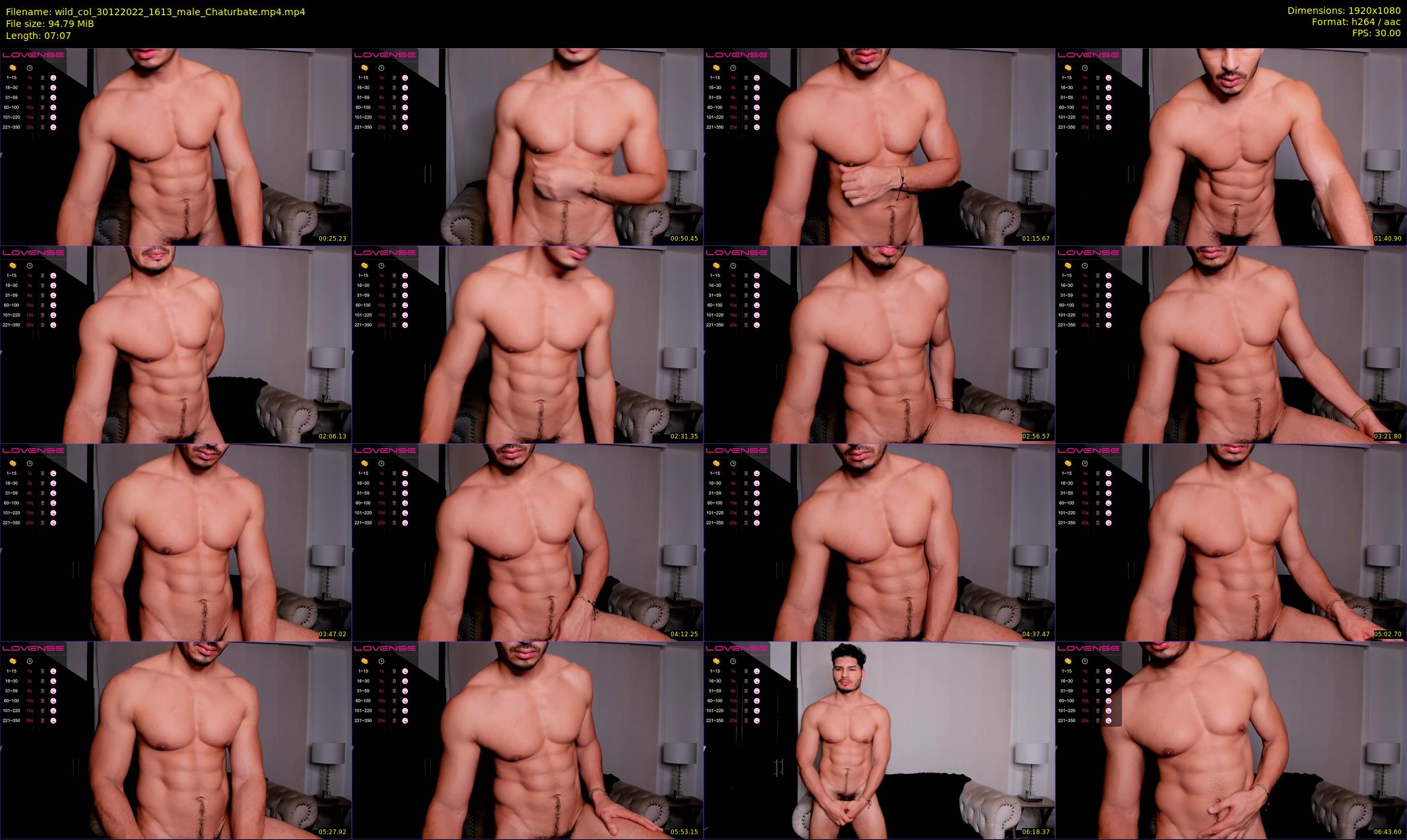 wild_col — 8 minute Chaturbate male cam show recording, 1080p, Dec 30, 2022