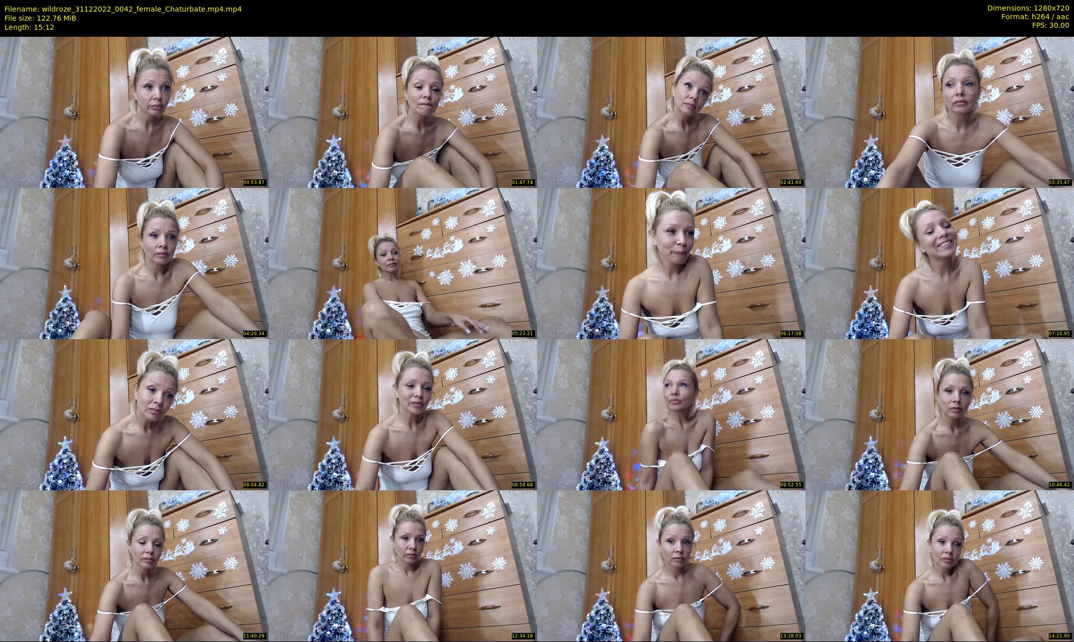 wildroze — 16 minute Chaturbate female cam show recording, 720p, Dec 31, 2022
