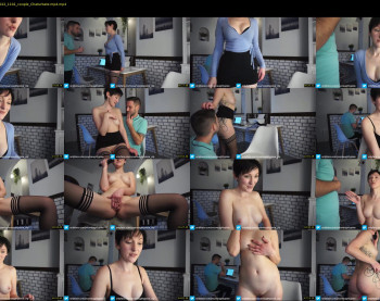 yournaughtypixie — 54 minute Chaturbate couple cam show recording, 1080p, Dec 30, 2022