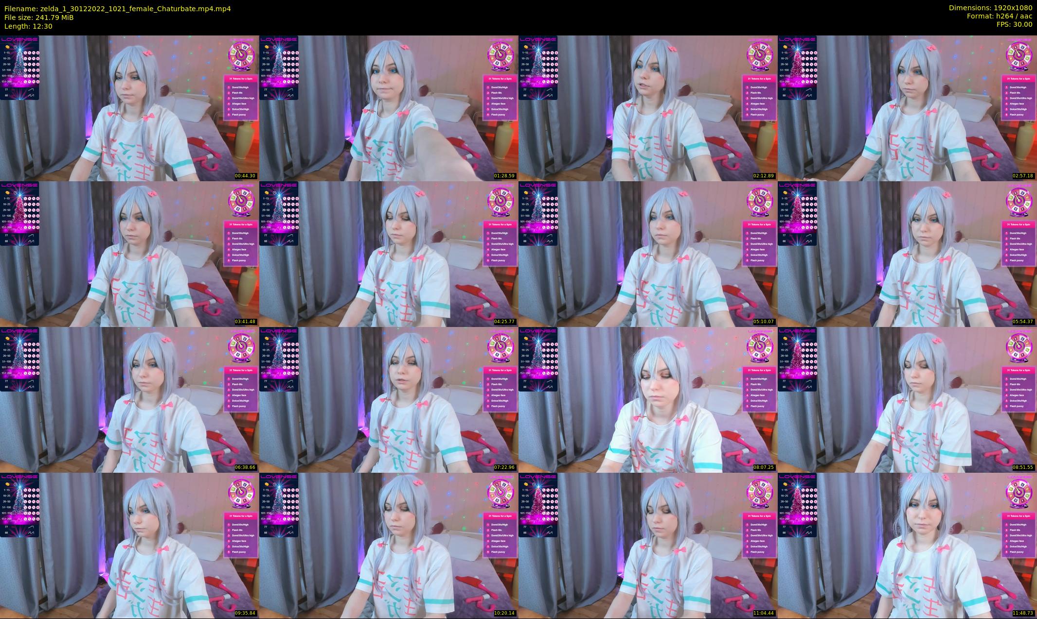 zelda_1 — 13 minute Chaturbate female cam show recording, 1080p, Dec 30, 2022