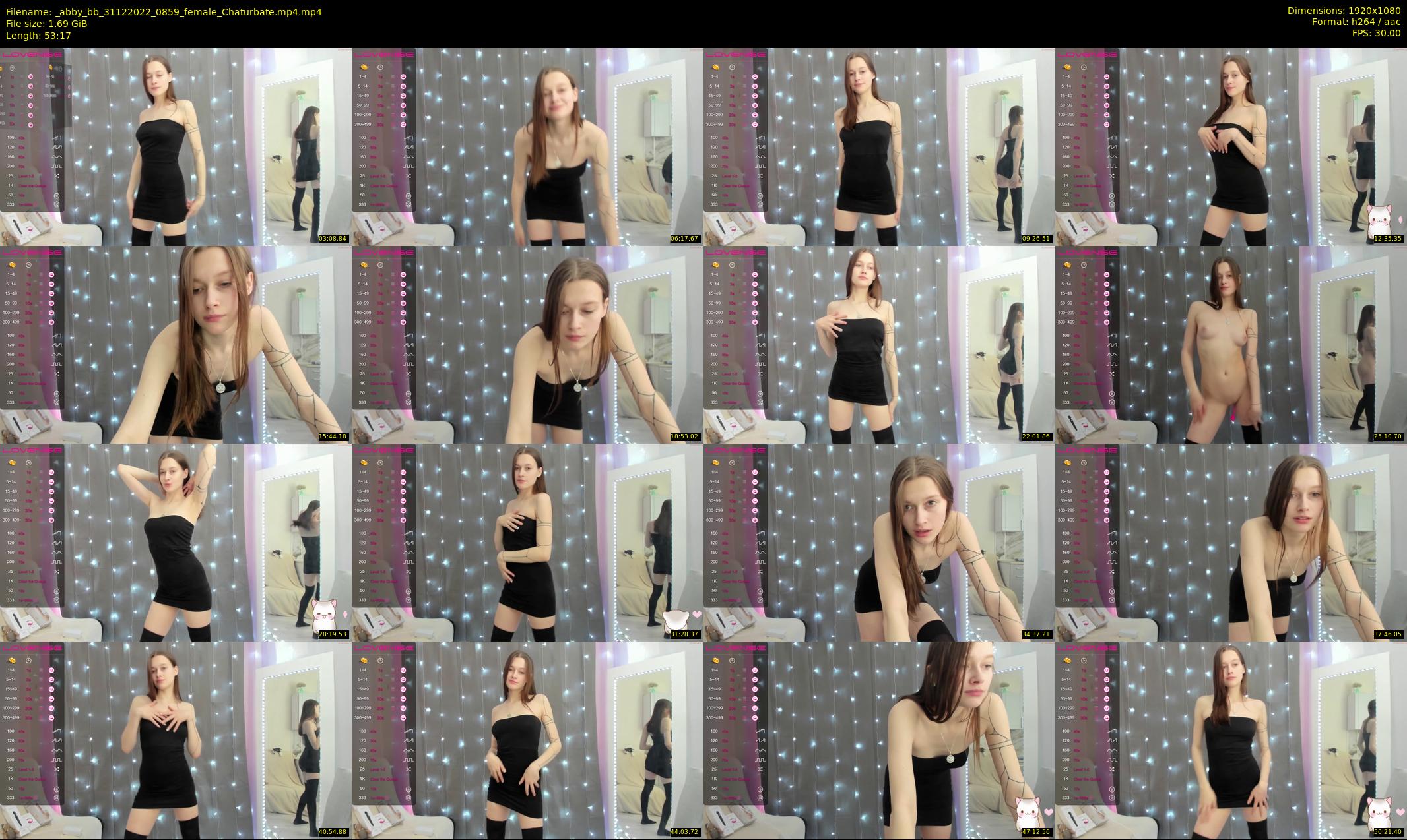 _abby_bb — 54 minute Chaturbate female cam show recording, 1080p, Dec 31, 2022