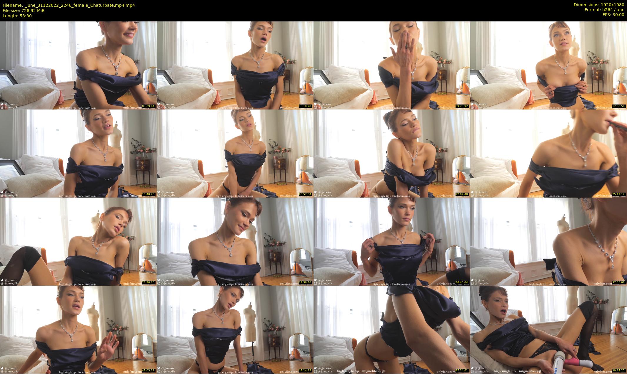 _june — 54 minute Chaturbate female cam show recording, 1080p, Dec 31, 2022