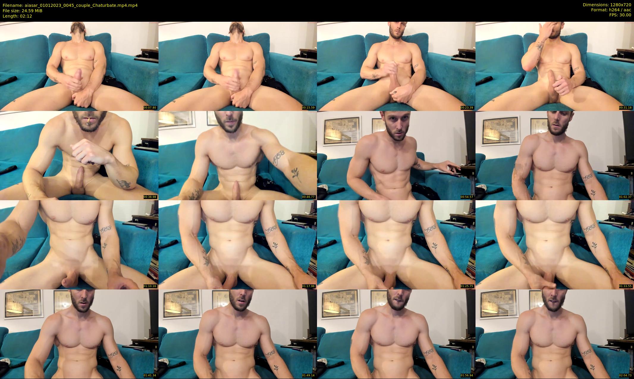 aiasar — 3 minute Chaturbate male cam show recording, 720p, Jan 1, 2023
