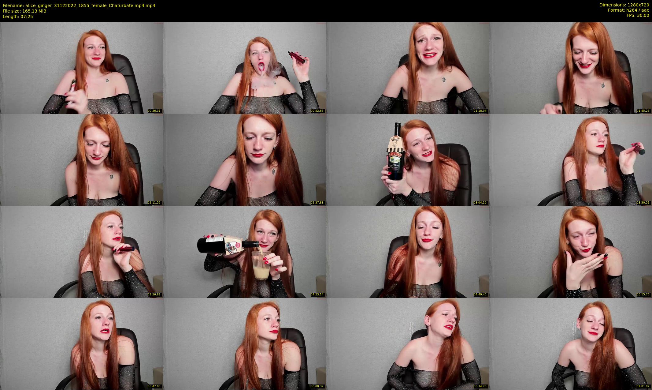 alice_ginger — 8 minute Chaturbate female cam show recording, 720p, Dec 31, 2022