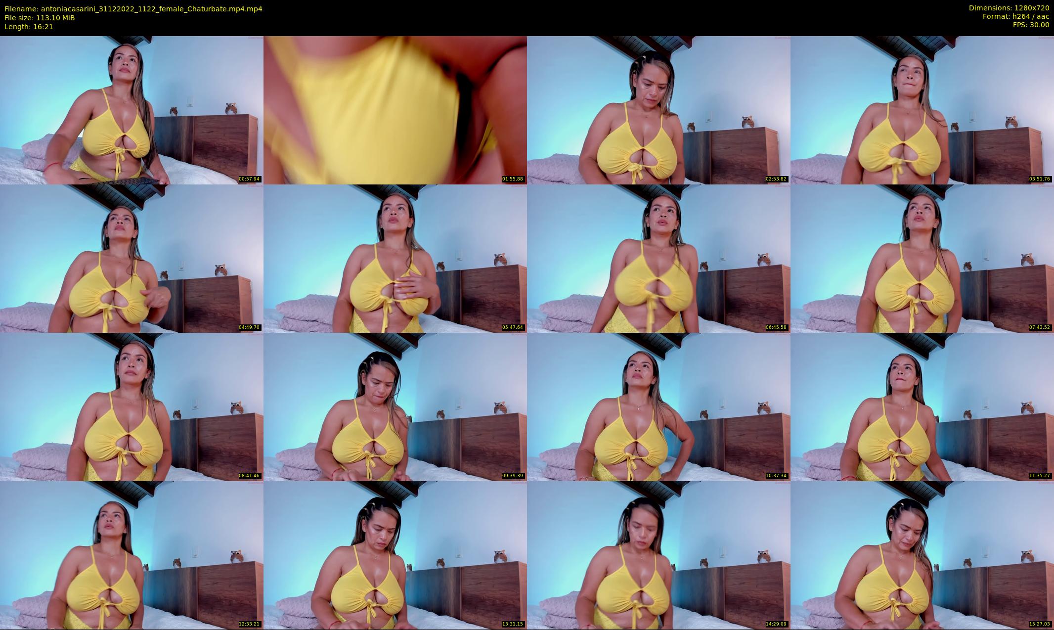 antoniacasarini — 17 minute Chaturbate female cam show recording, 720p, Dec 31, 2022