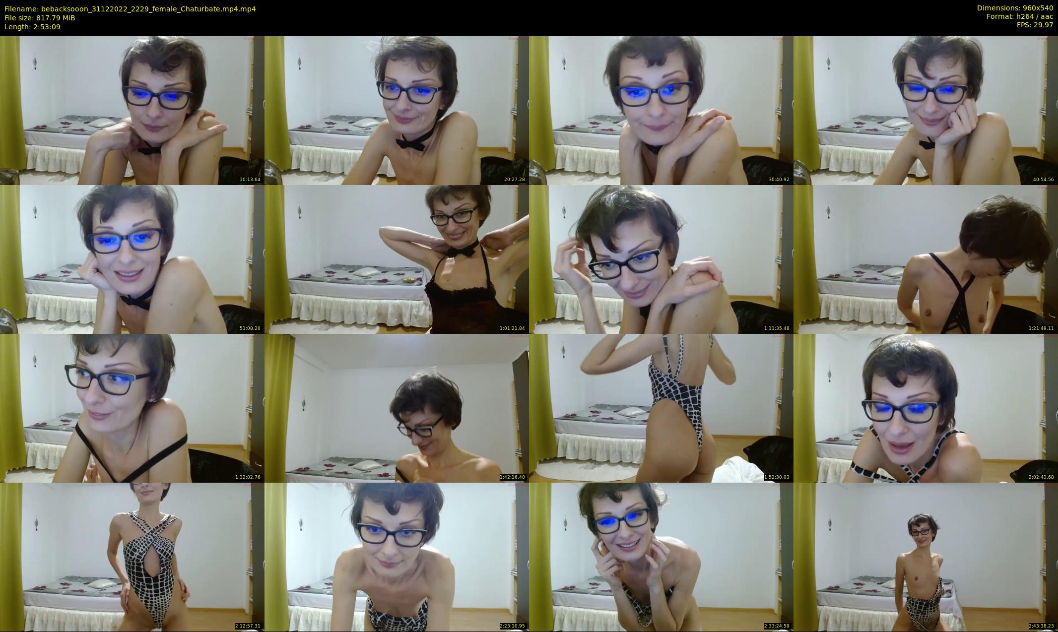 bebacksooon — 174 minute Chaturbate female cam show recording, 480p, Dec 31, 2022