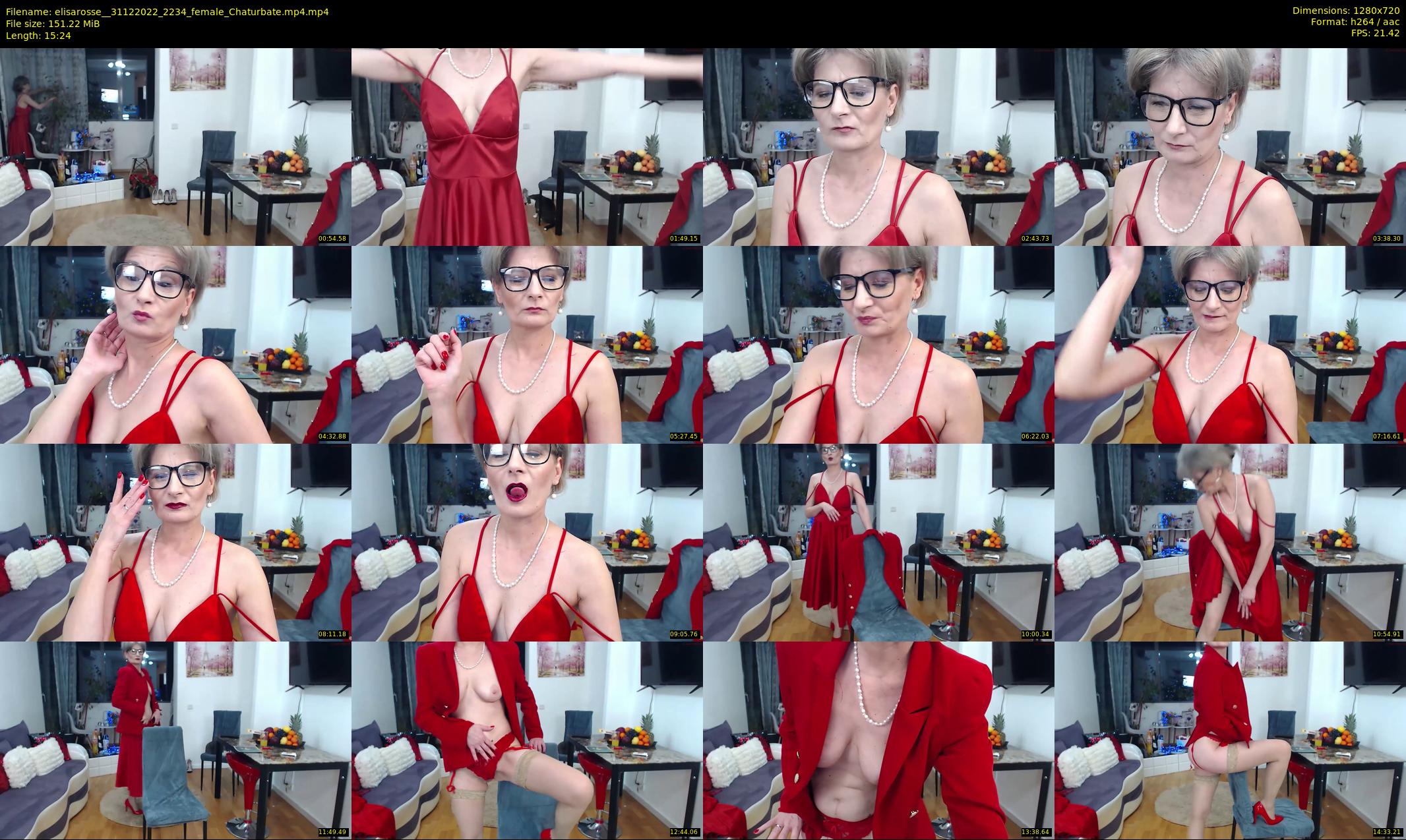 elisarosse_ — 16 minute Chaturbate female cam show recording, 720p, Dec 31, 2022