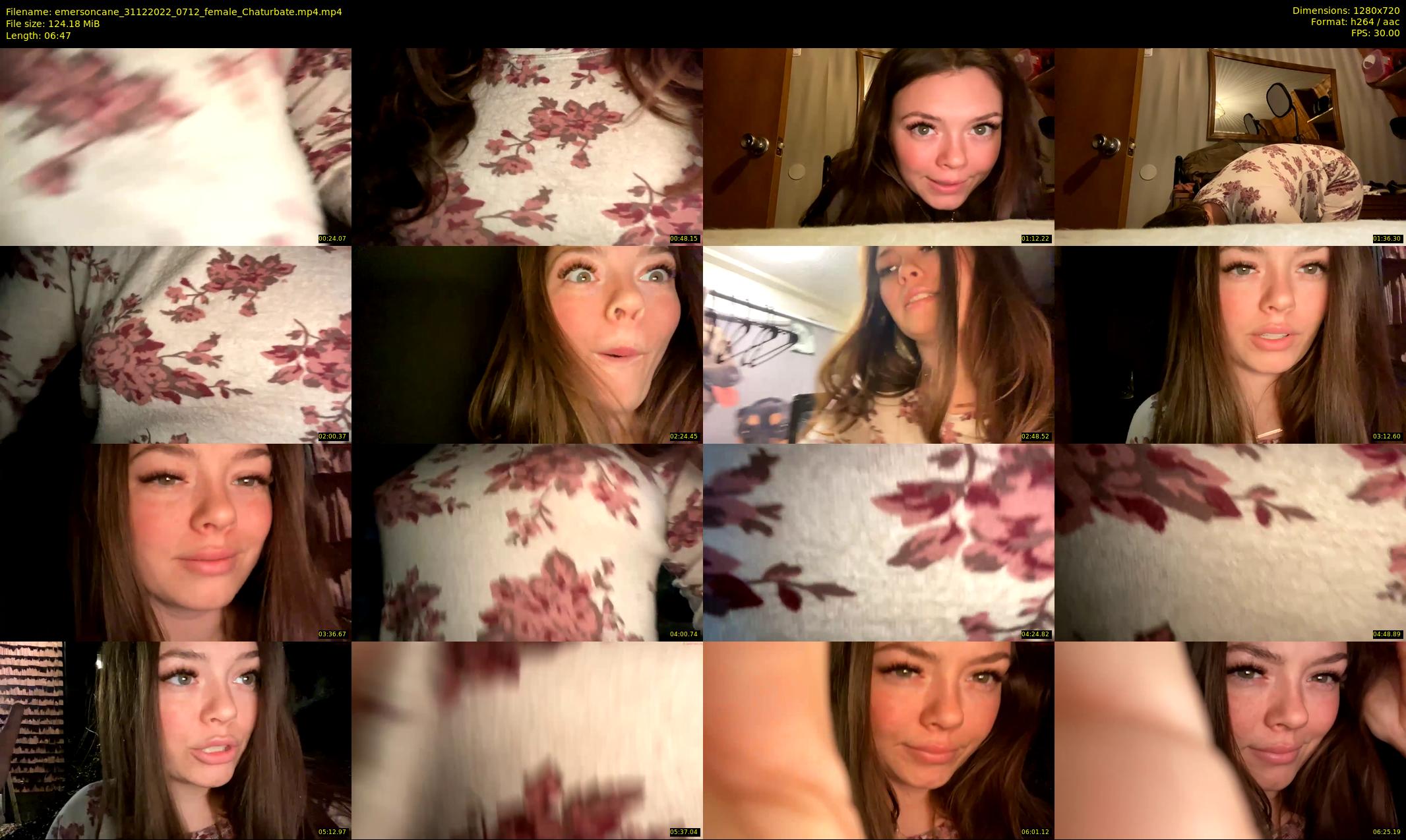 emersoncane — 7 minute Chaturbate female cam show recording, 720p, Dec 31, 2022