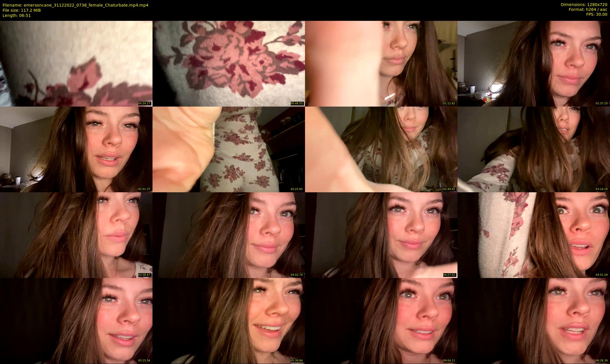 emersoncane — 7 minute Chaturbate female cam show recording, 720p, Dec 31, 2022