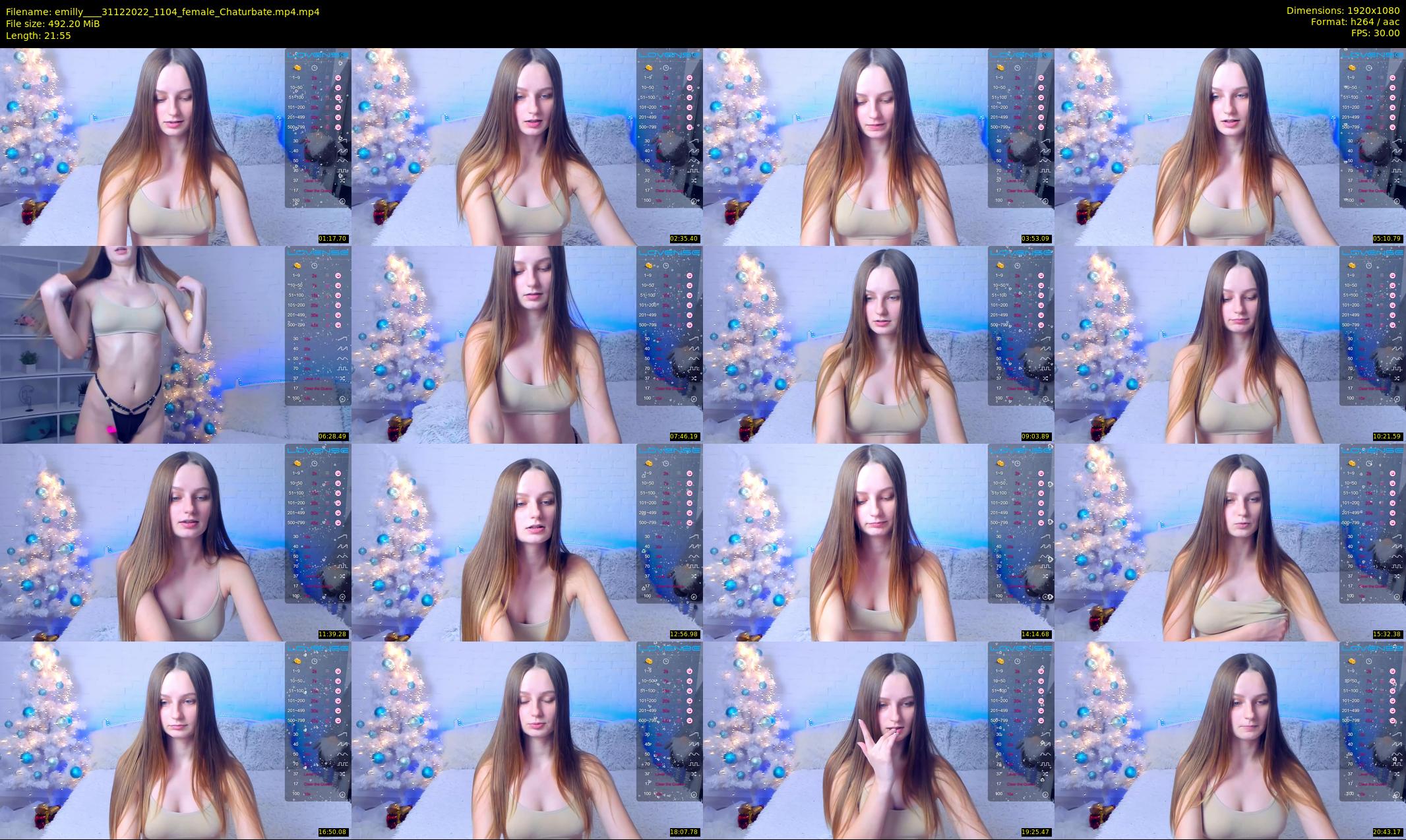 emilly___ — 22 minute Chaturbate female cam show recording, 1080p, Dec 31, 2022