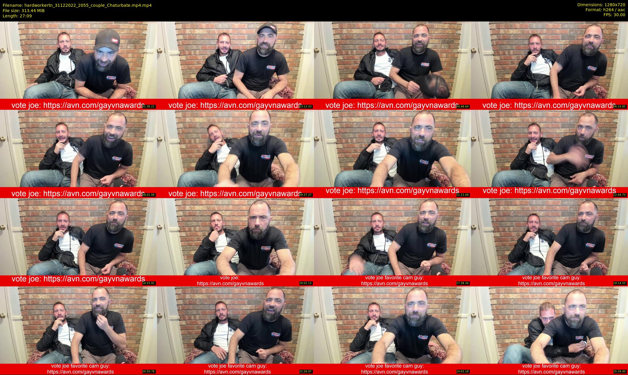hardworkertn — 28 minute Chaturbate male cam show recording, 720p, Dec 31, 2022