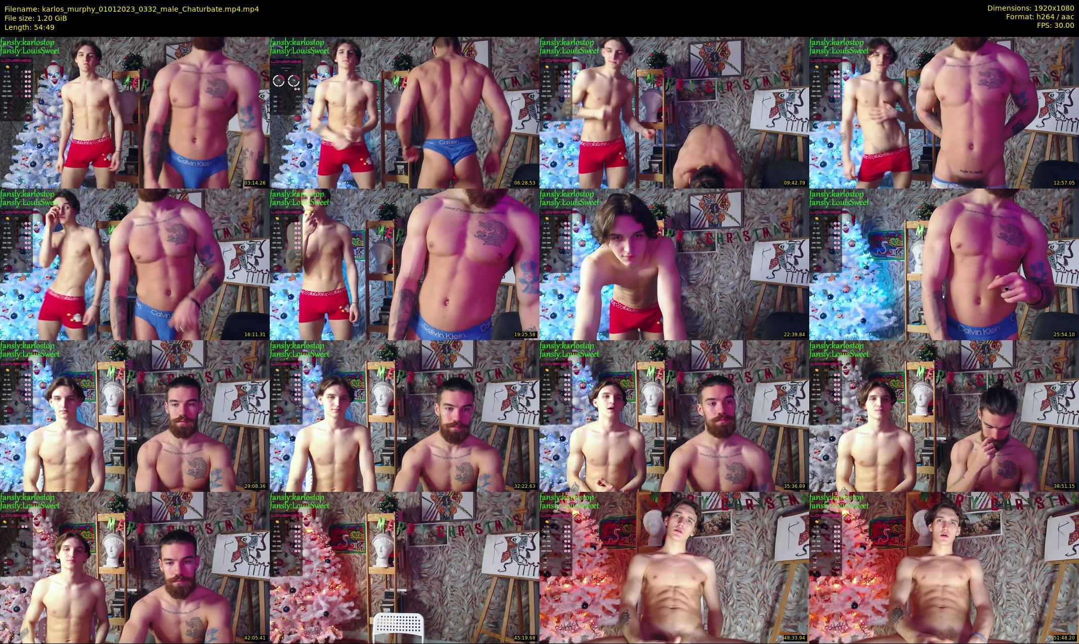 karlos_murphy — 55 minute Chaturbate male cam show recording, 1080p, Jan 1, 2023
