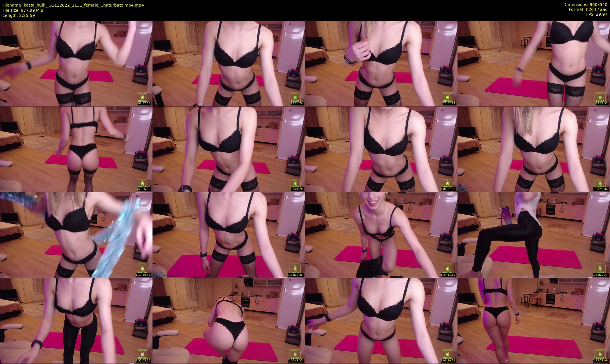 kasta_hulk_ — 146 minute Chaturbate female cam show recording, 480p, Dec 31, 2022
