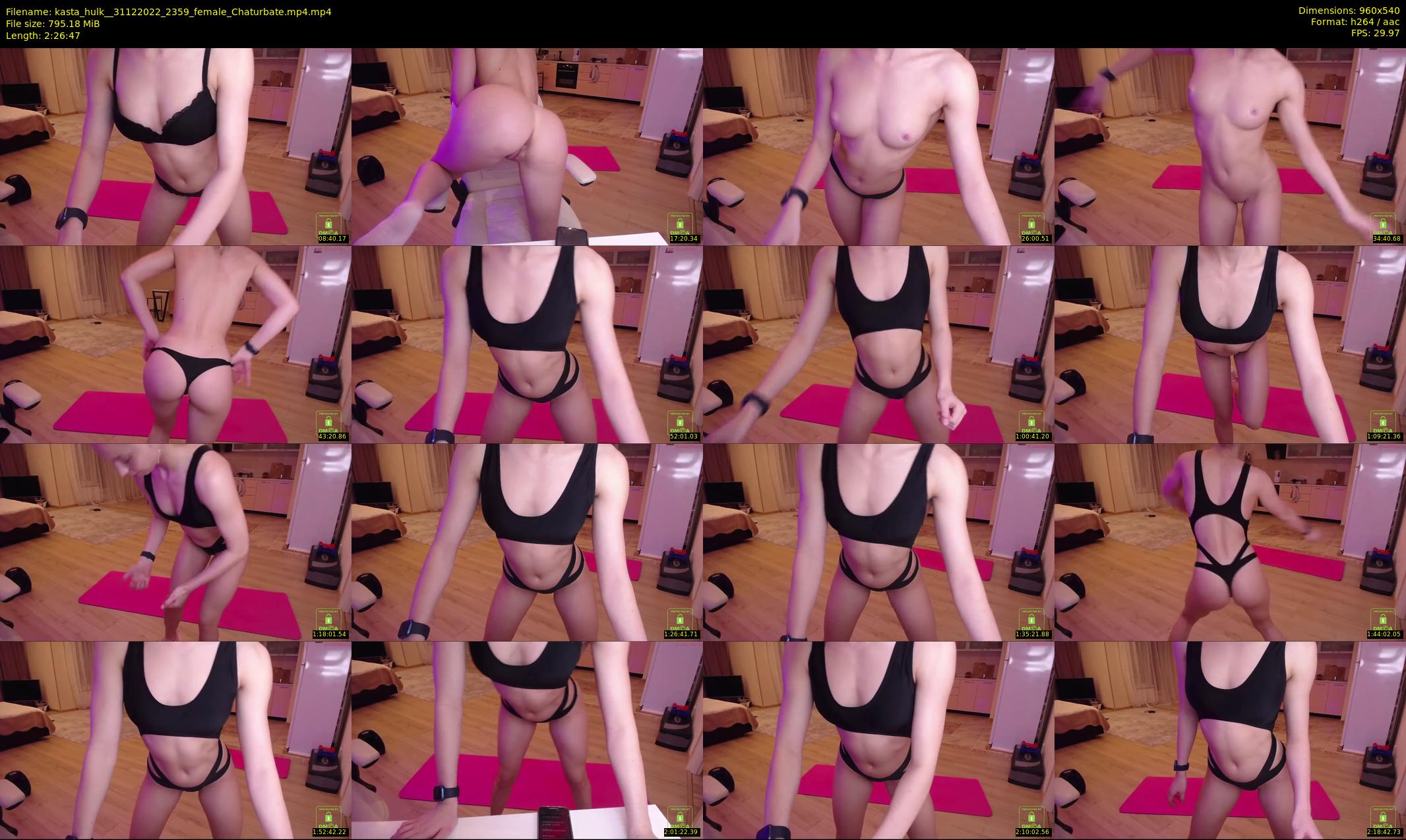 kasta_hulk_ — 147 minute Chaturbate female cam show recording, 480p, Dec 31, 2022